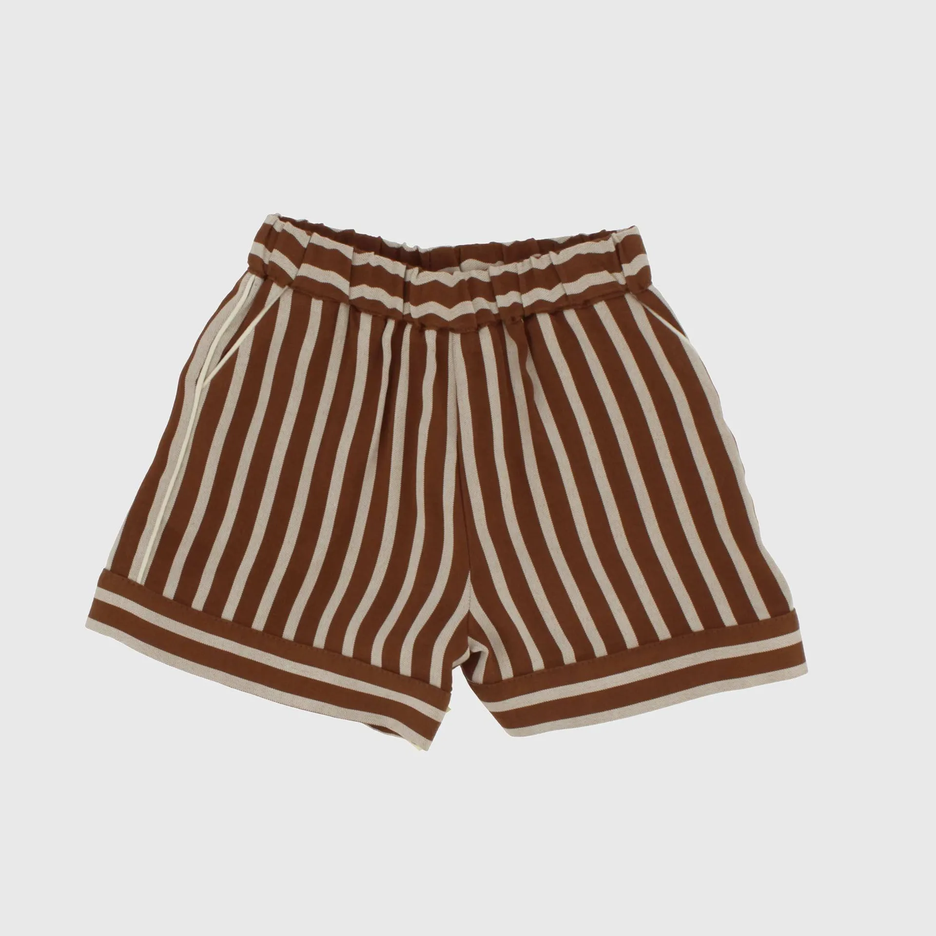 Shorts da Bambina, MARRONE