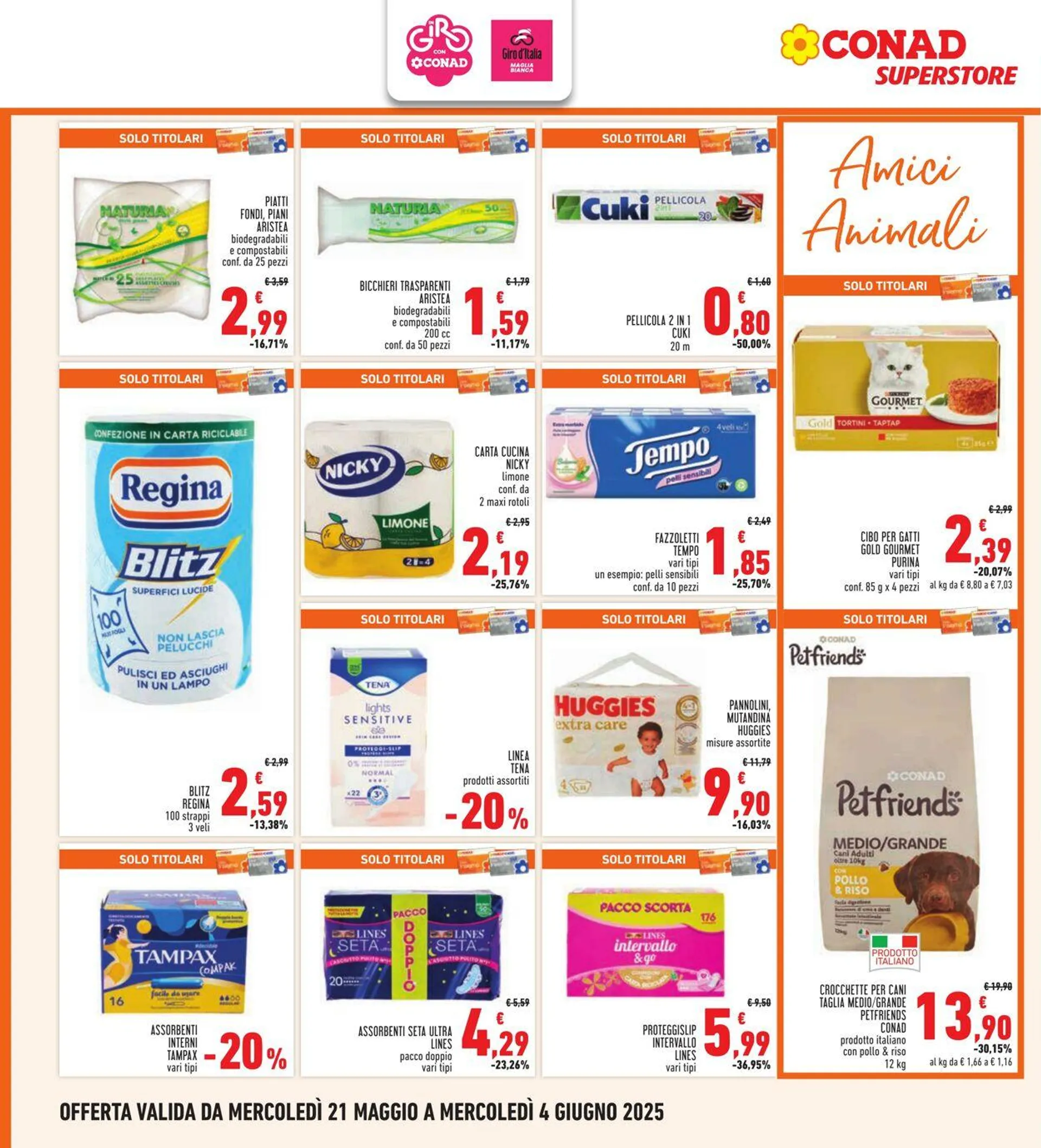 Conad - Spazio - Roma Volantino attuale da 21 maggio a 4 giugno di 2025 - Pagina del volantino 26