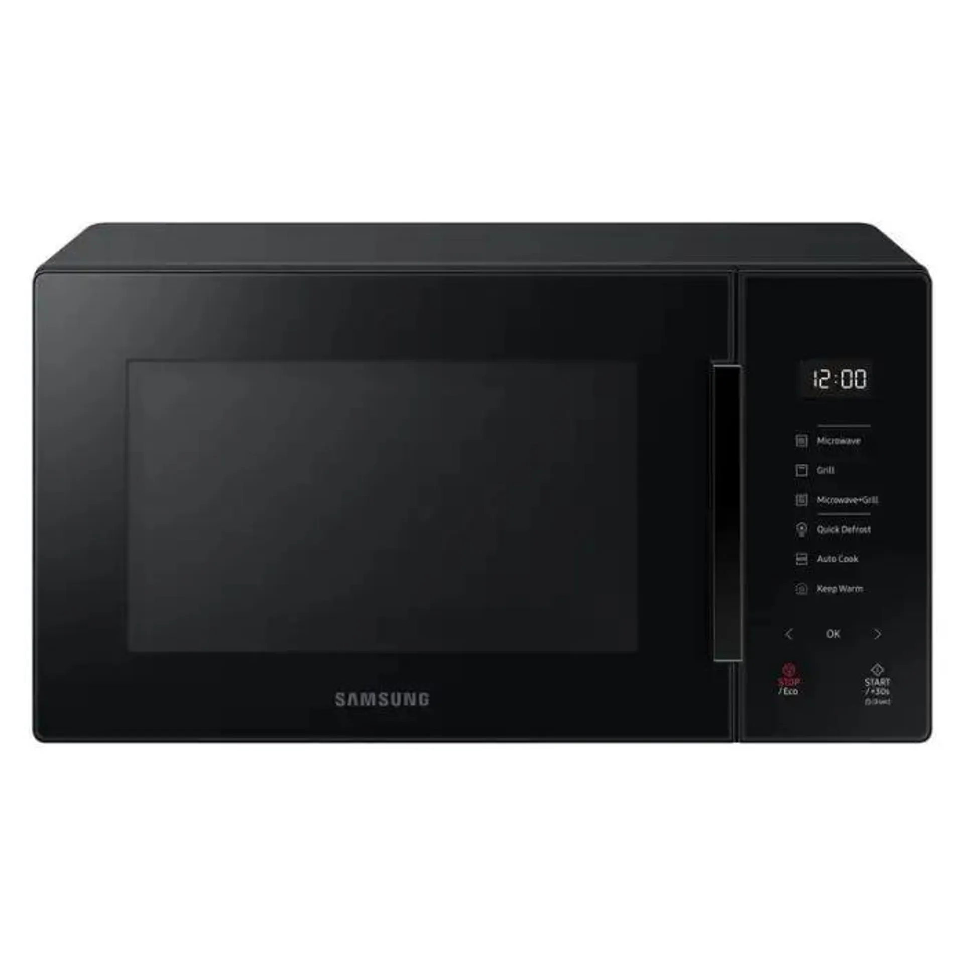 Samsung mg23t5018ak/et forno a microonde superficie piana microonde con grill 23 l 800 w nero