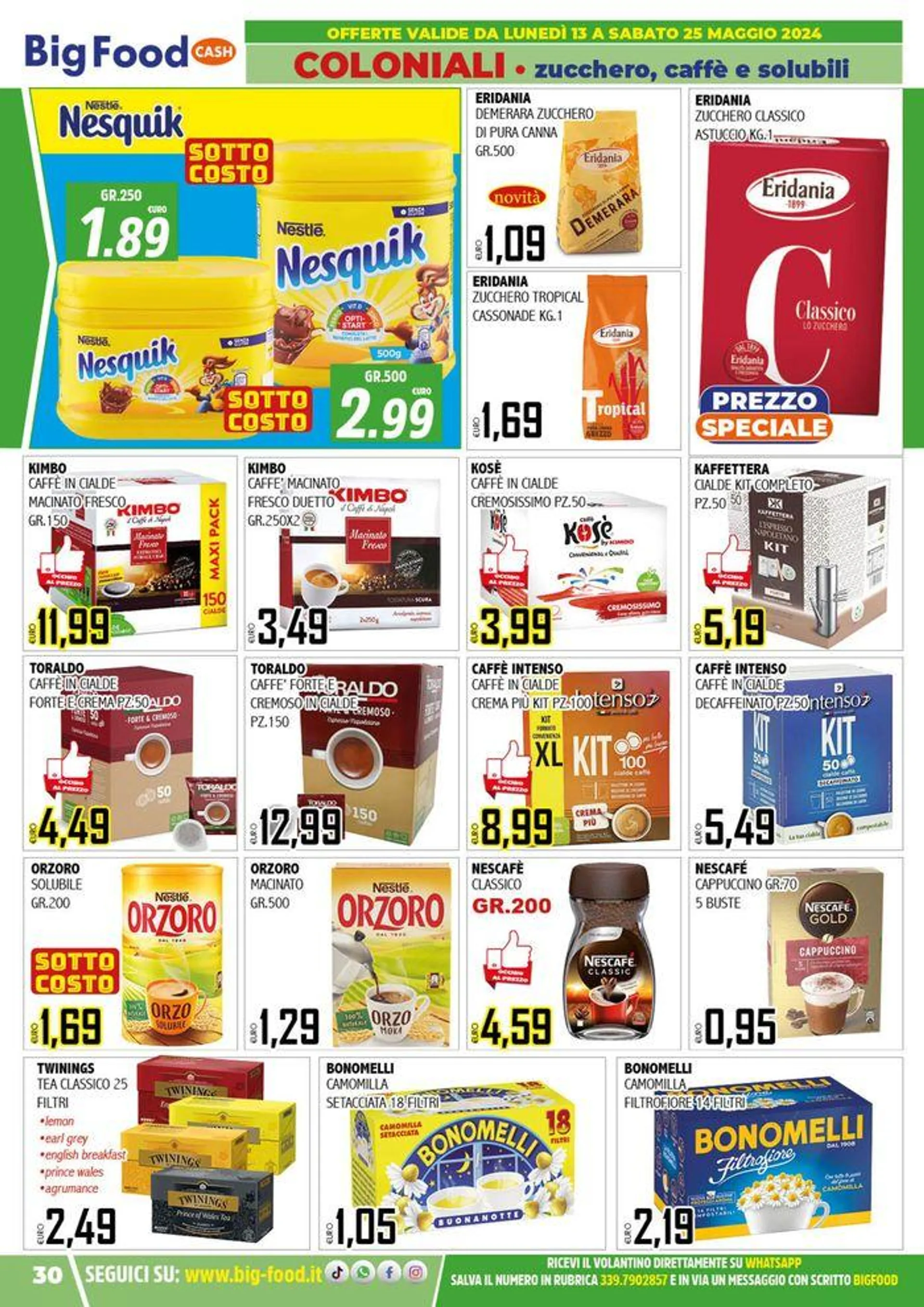 Mega offerte da 13 maggio a 25 maggio di 2024 - Pagina del volantino 30