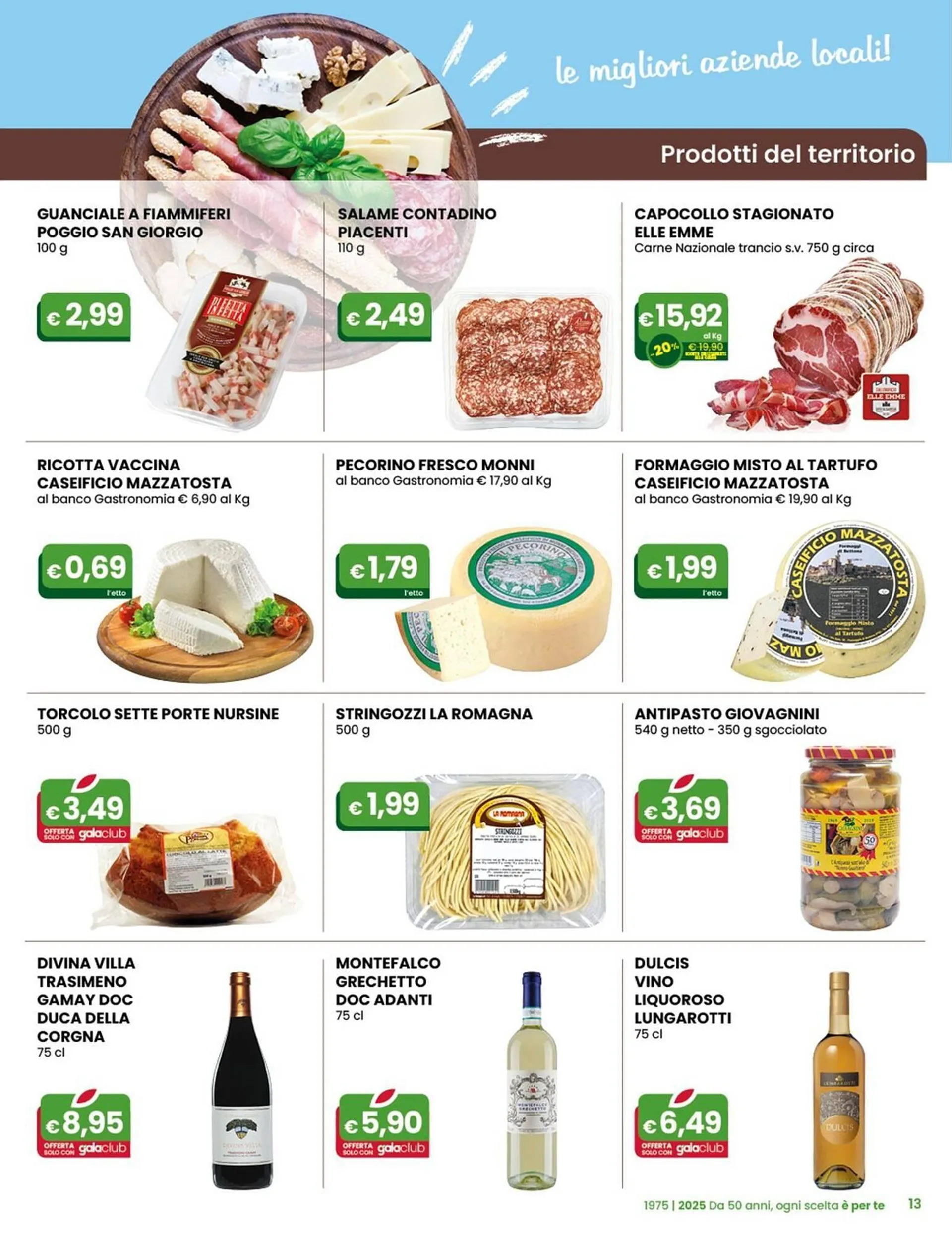 Volantino Gala Supermercati da 4 giugno a 17 giugno di 2025 - Pagina del volantino 13