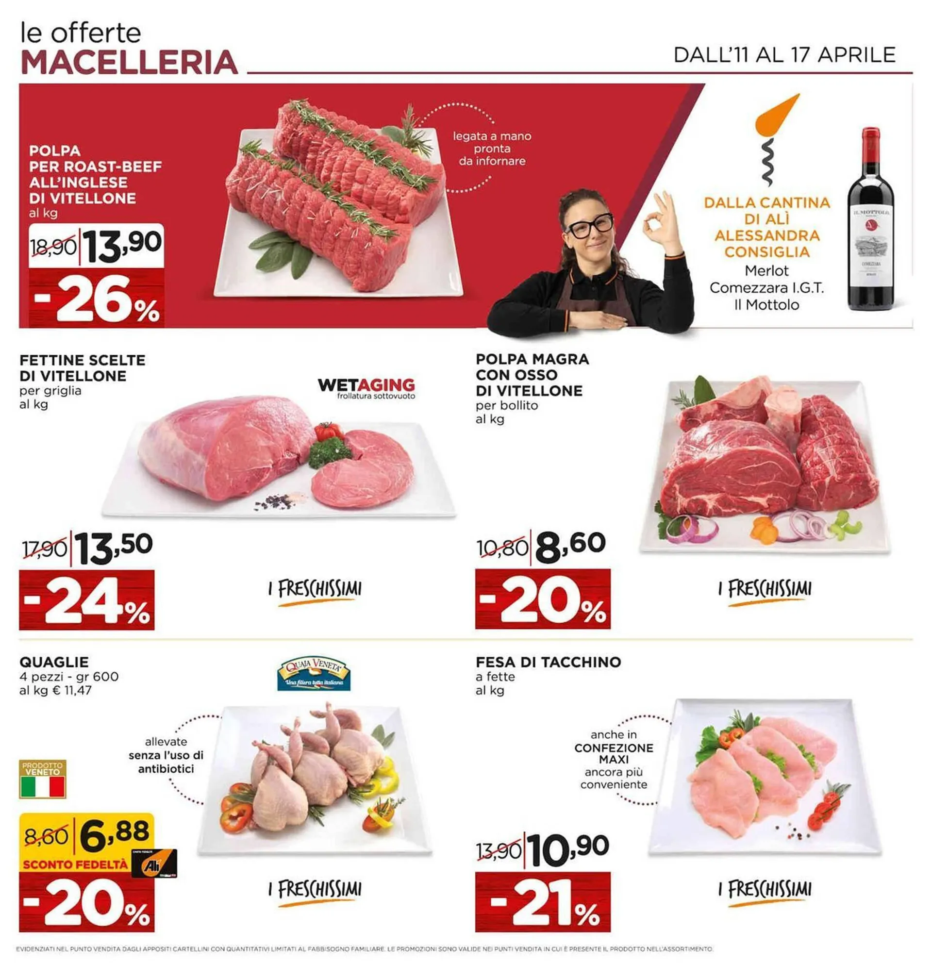 Volantino Alì Supermercati da 3 aprile a 17 aprile di 2024 - Pagina del volantino 9