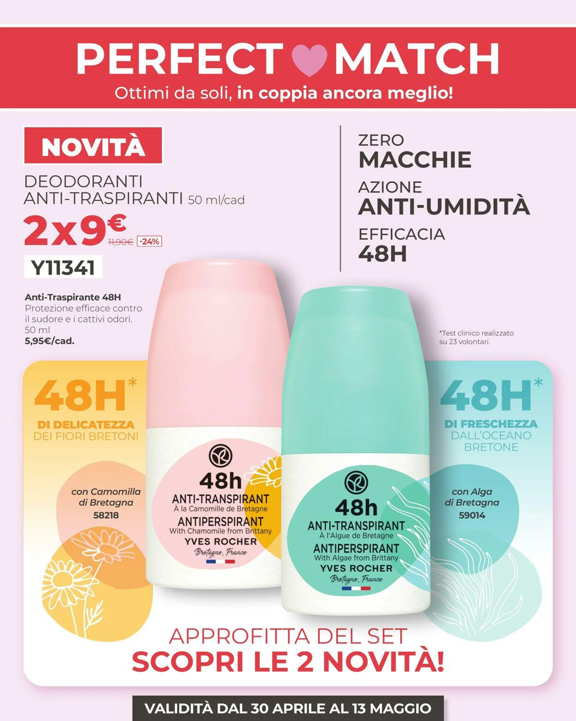 Yves Rocher Volantino attuale - 2