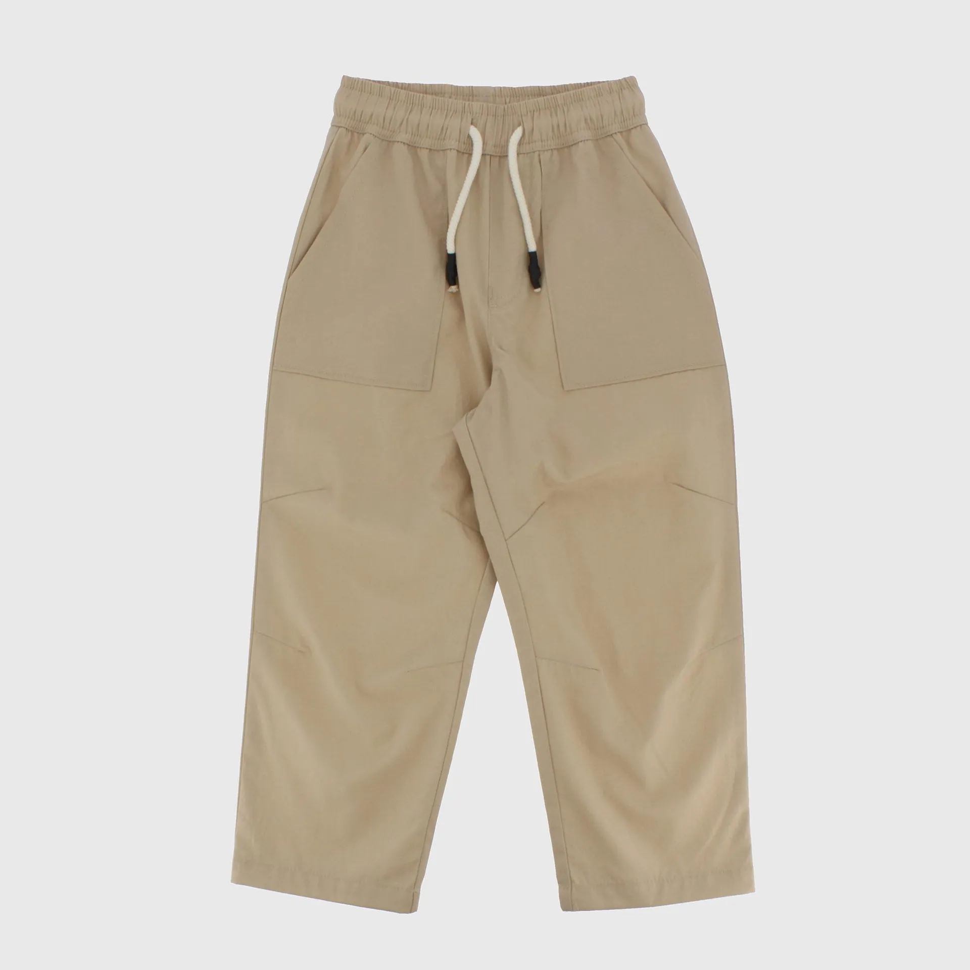 Pantalone in popeline da Bambino, MARRONE