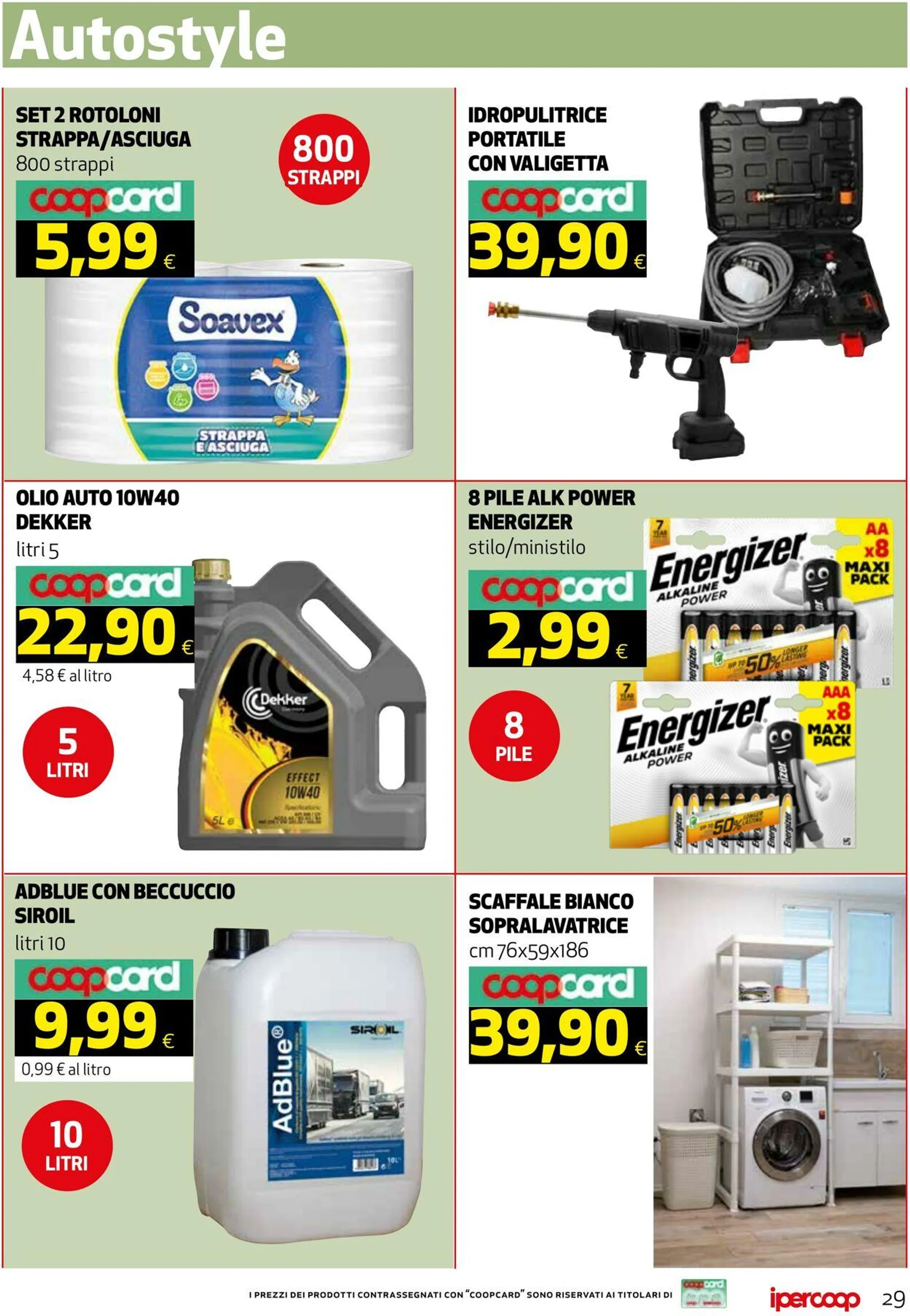 Coop Volantino attuale da 17 luglio a 24 luglio di 2025 - Pagina del volantino 29