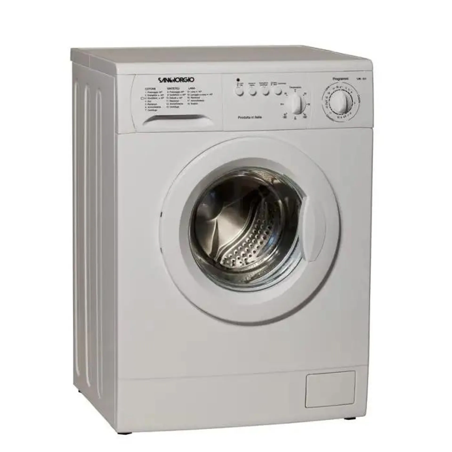 SanGiorgio S5510C lavatrice Caricamento frontale 7 kg 1000 Giri/min D Bianco