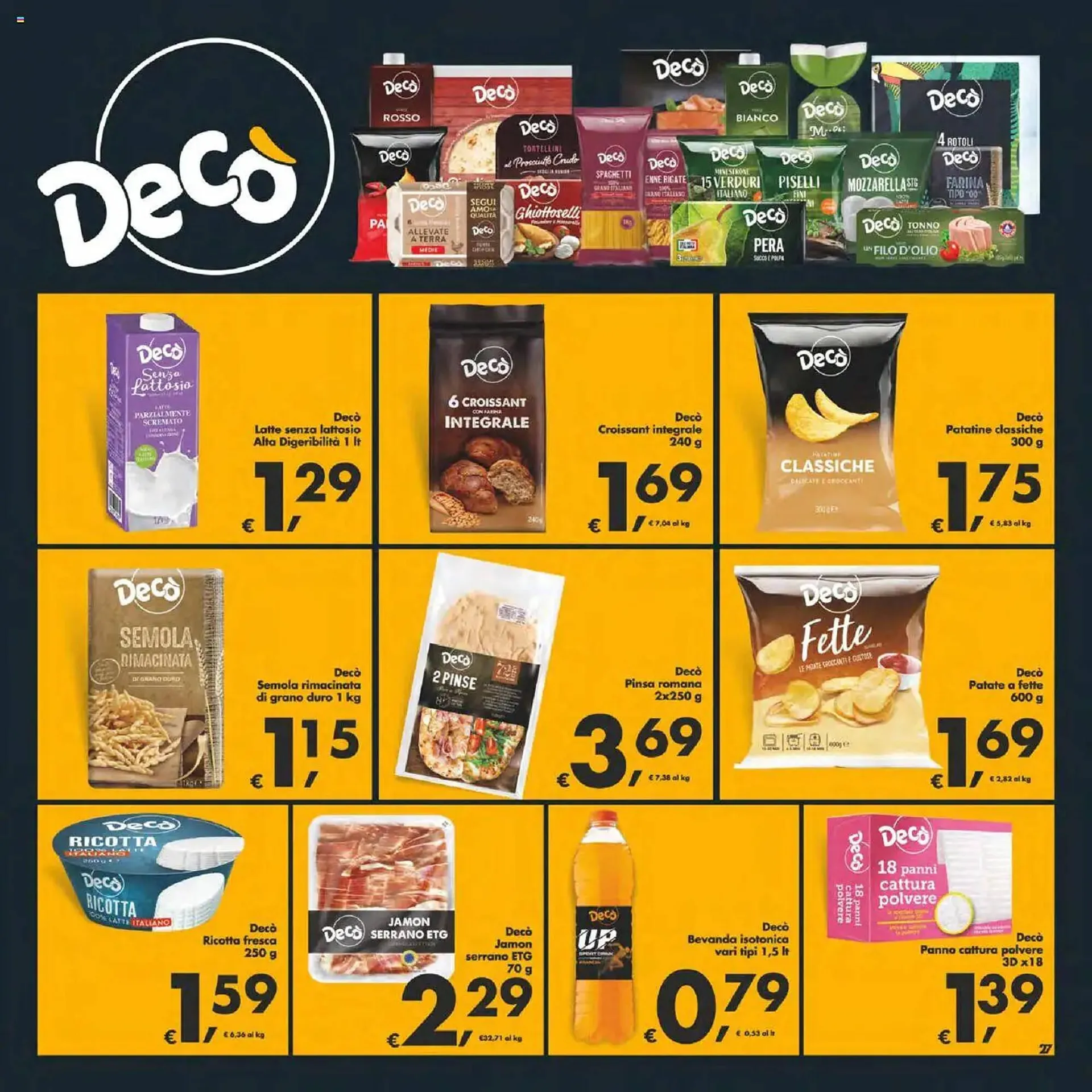 Volantino Gourmet Déco da 22 aprile a 1 maggio di 2025 - Pagina del volantino 27