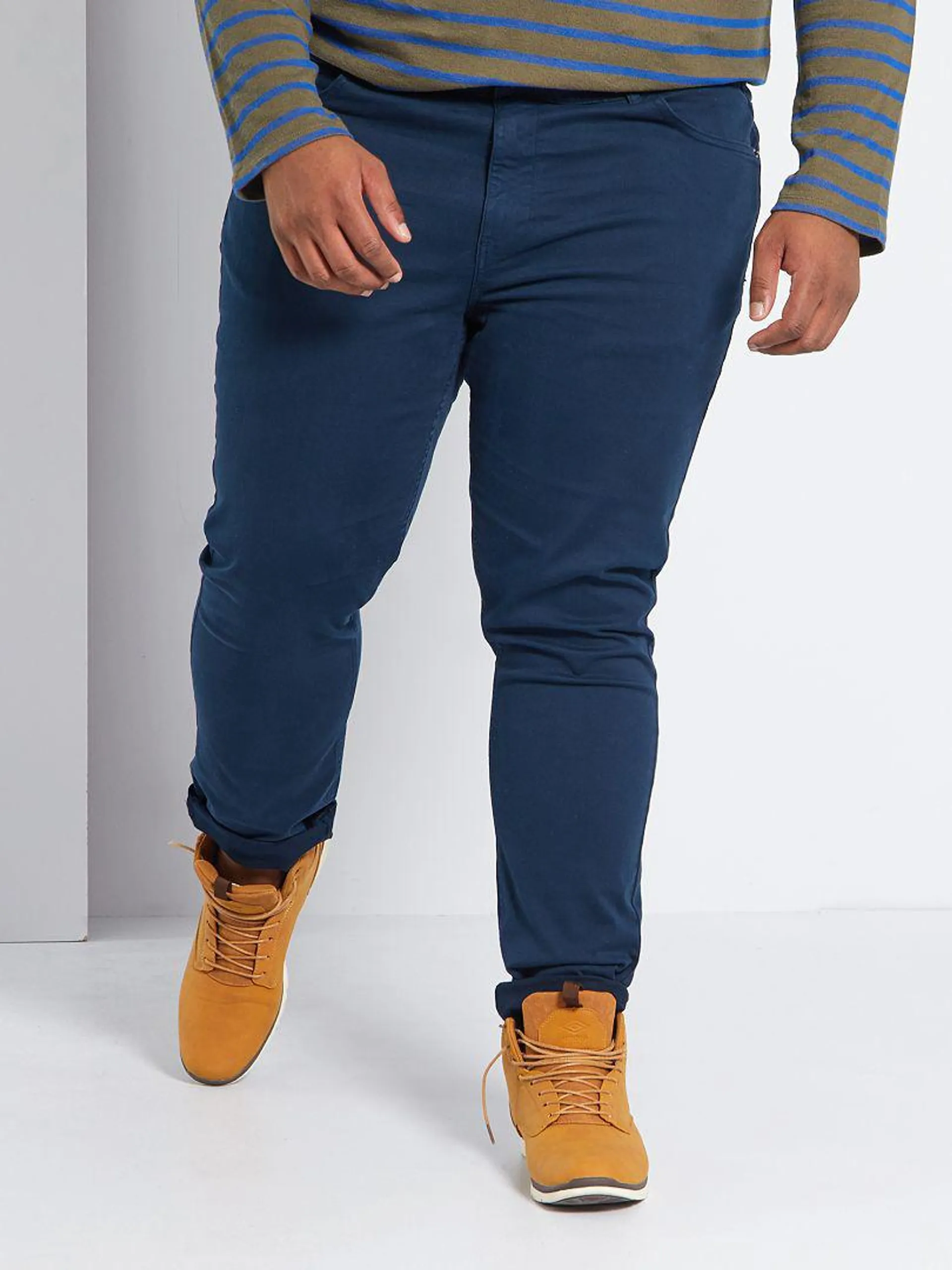 Pantaloni slim L30 - BLU