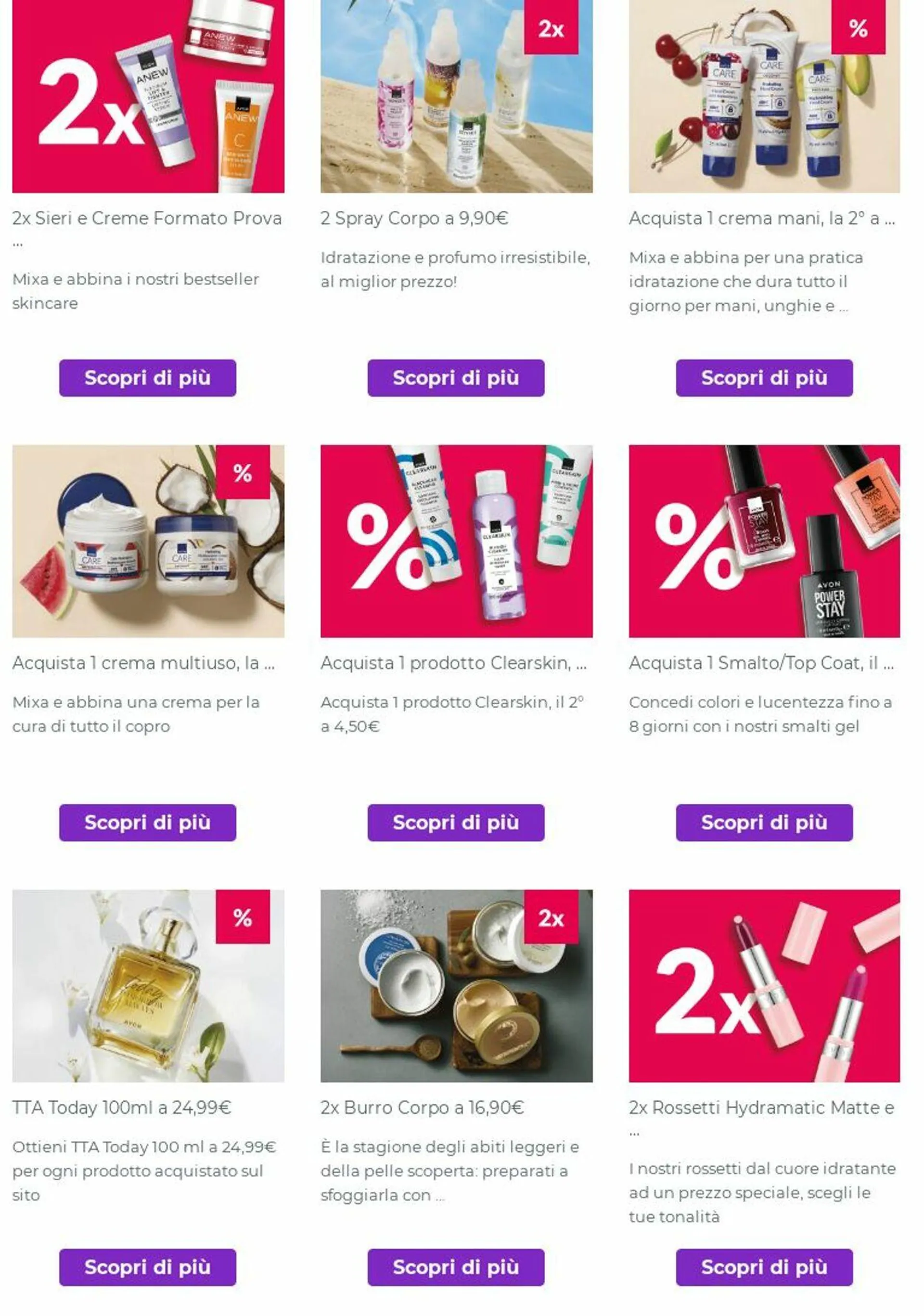 Avon Volantino attuale da 9 giugno a 15 giugno di 2025 - Pagina del volantino 3