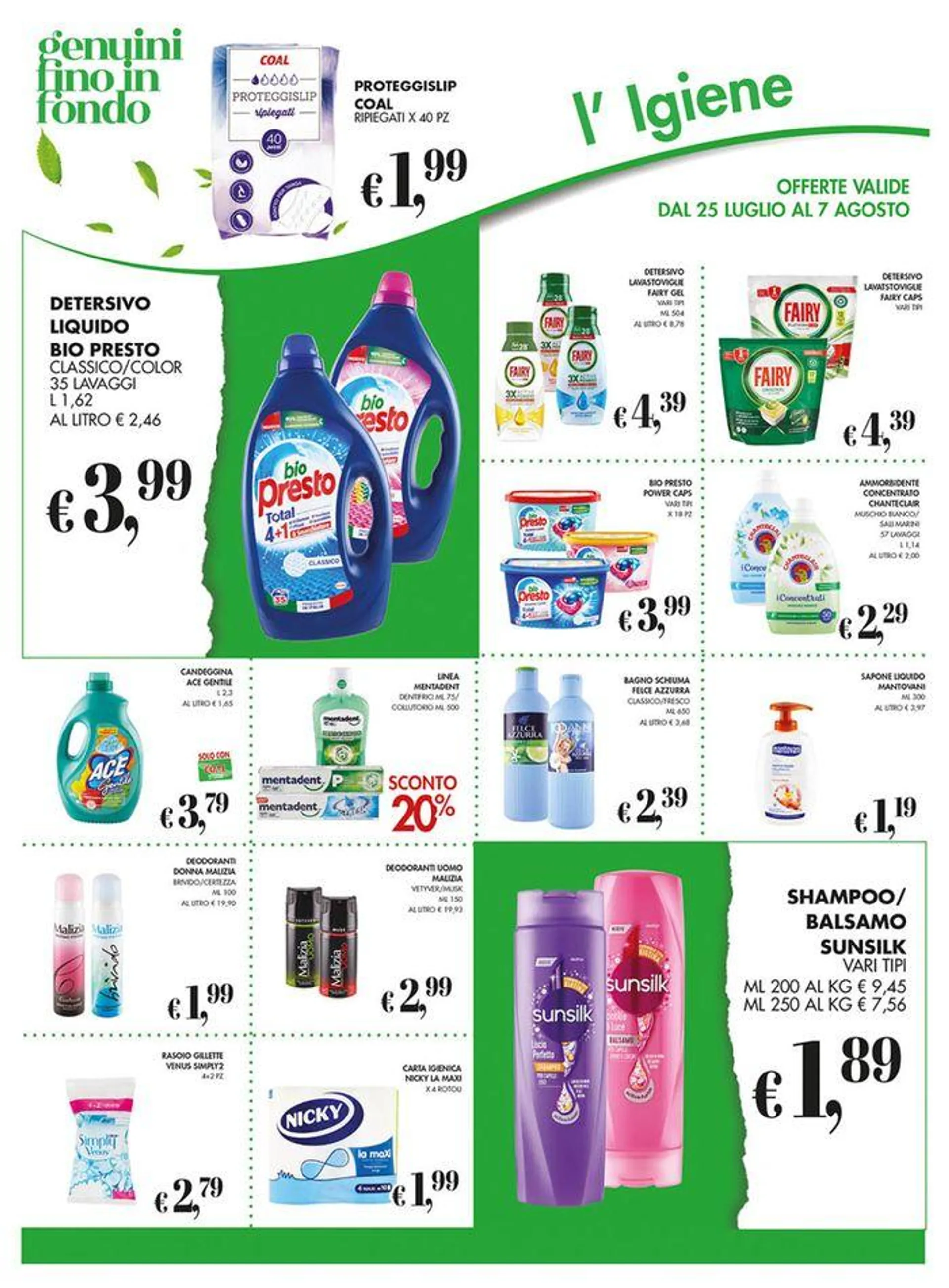 Offerte valide dal 25 luglio al 7 agosto. da 25 luglio a 7 agosto di 2024 - Pagina del volantino 14