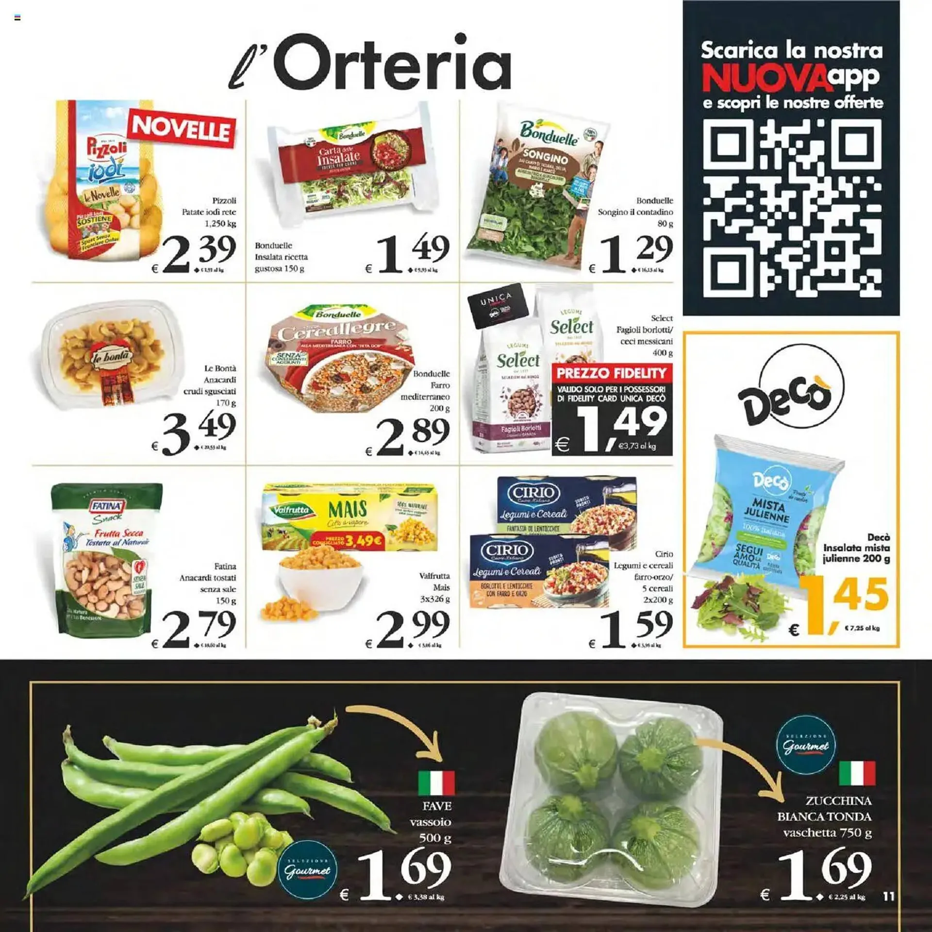 Volantino Gourmet Déco da 22 aprile a 1 maggio di 2025 - Pagina del volantino 11