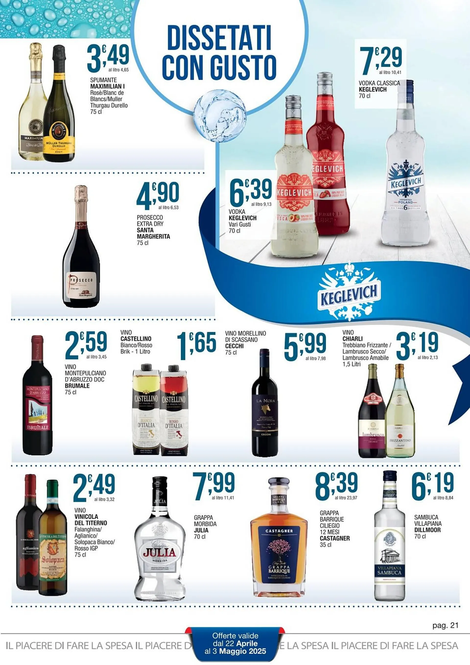 Volantino Maxi Sidis da 25 aprile a 3 maggio di 2025 - Pagina del volantino 21