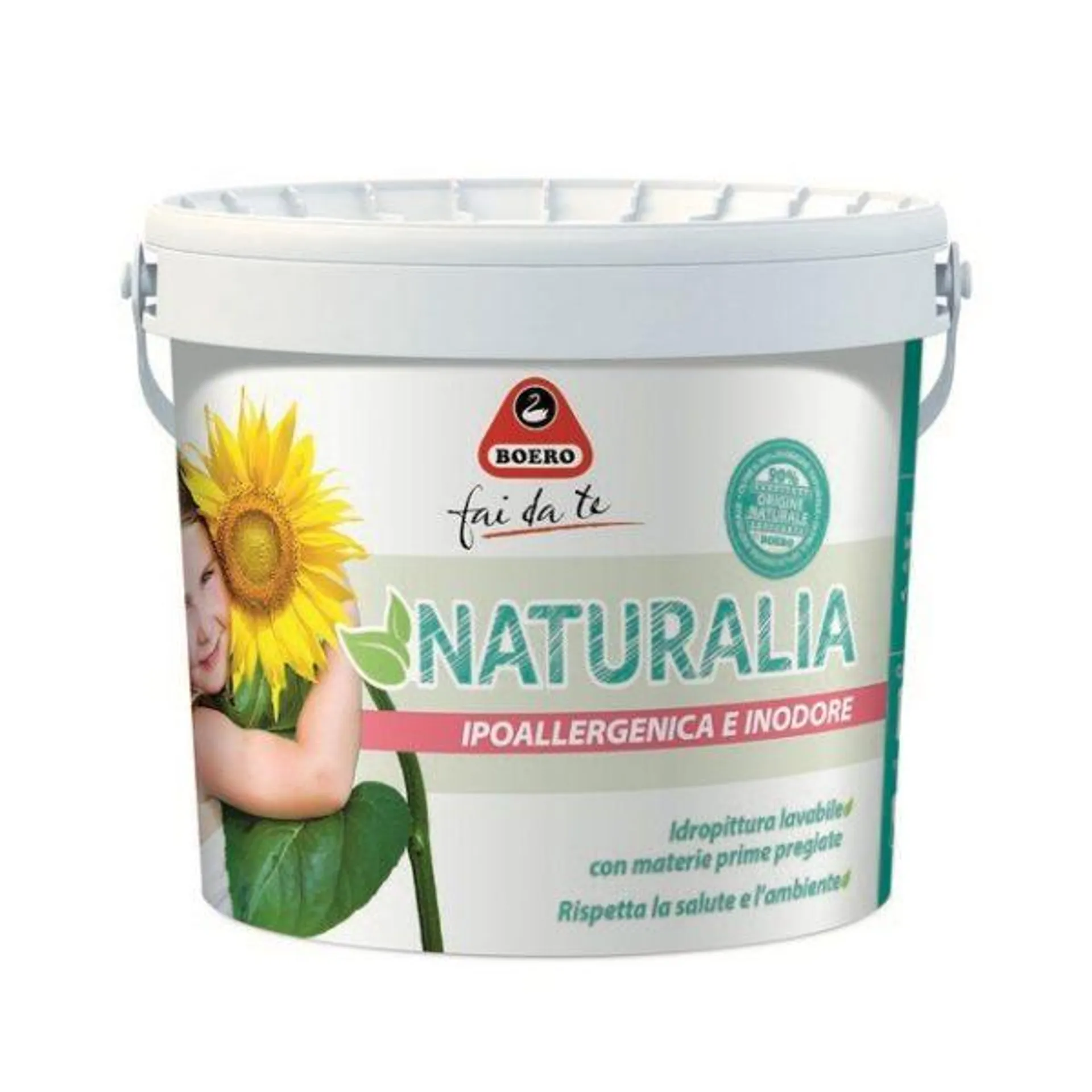 IDROPITTURA IPOALLERGENICA NATURALIA LT 4 BOERO