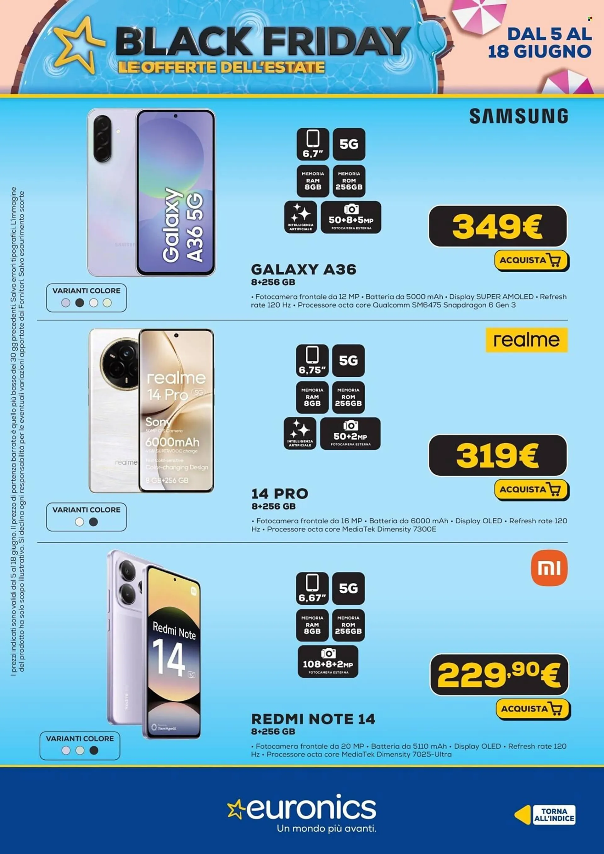 Volantino Euronics da 5 giugno a 18 giugno di 2025 - Pagina del volantino 8