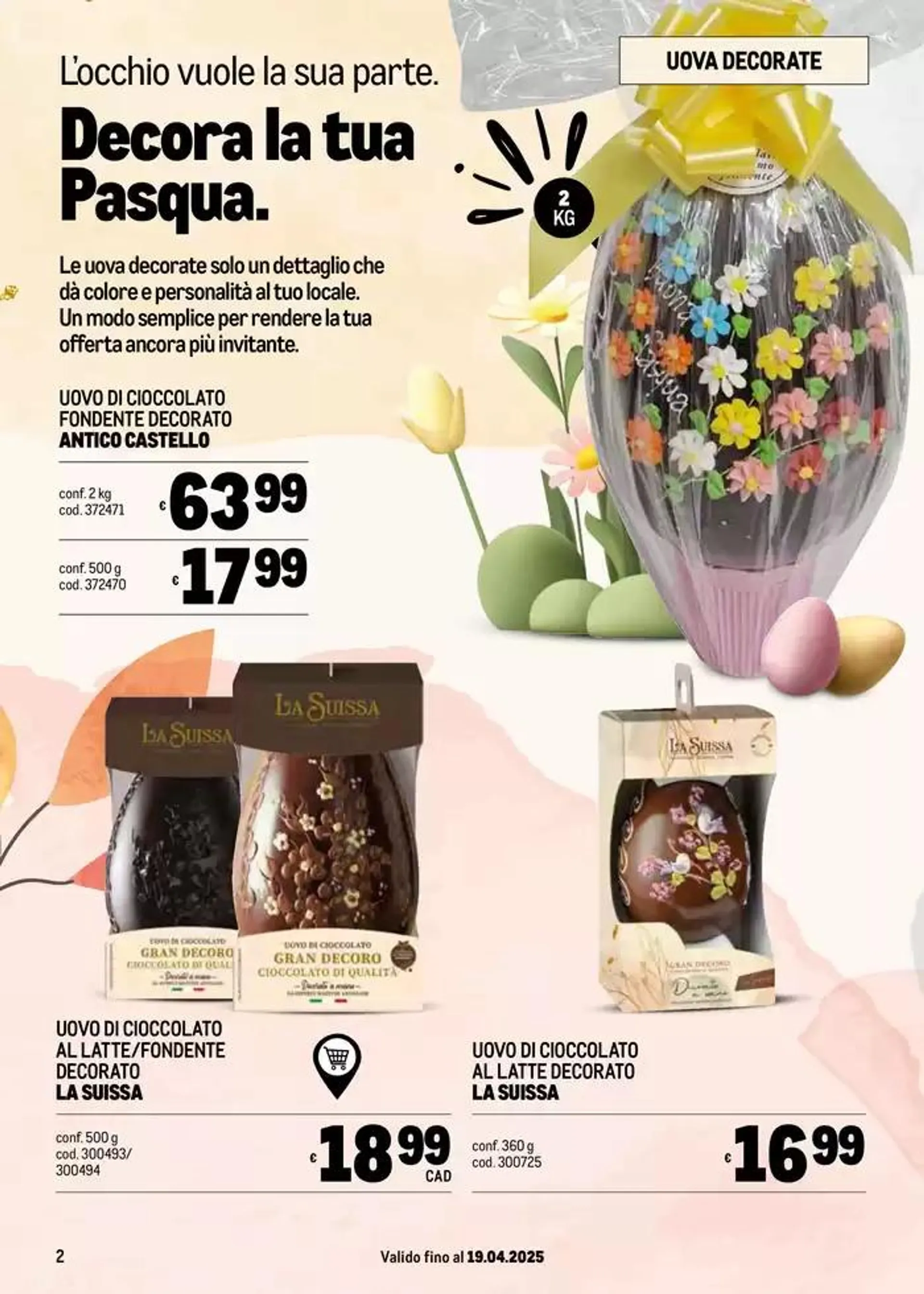 Catalogo Pasqua da 31 marzo a 19 aprile di 2025 - Pagina del volantino 2