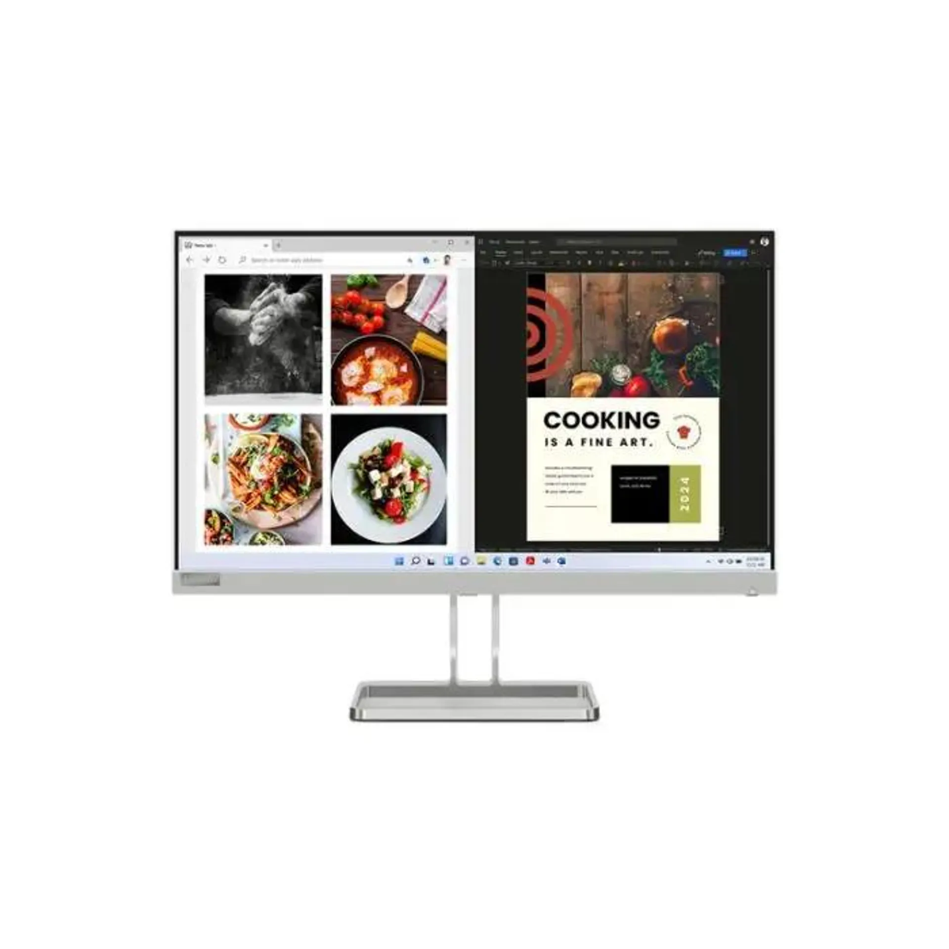 Lenovo monitor l24i 23.8" fhd 100hz 4ms gar. 3 anni