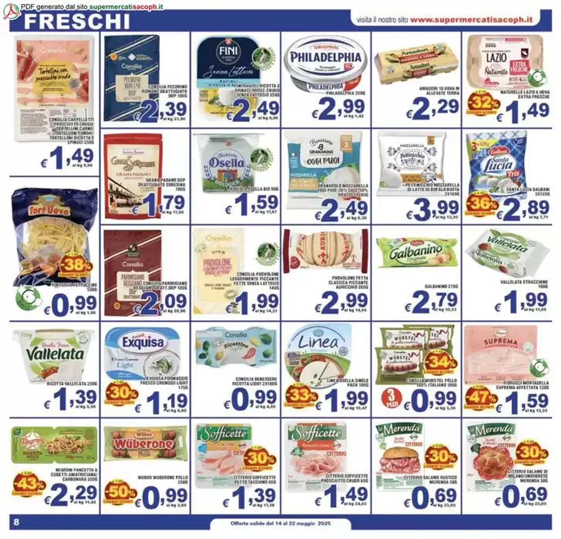Grandi offerte da 14 maggio a 22 maggio di 2025 - Pagina del volantino 8