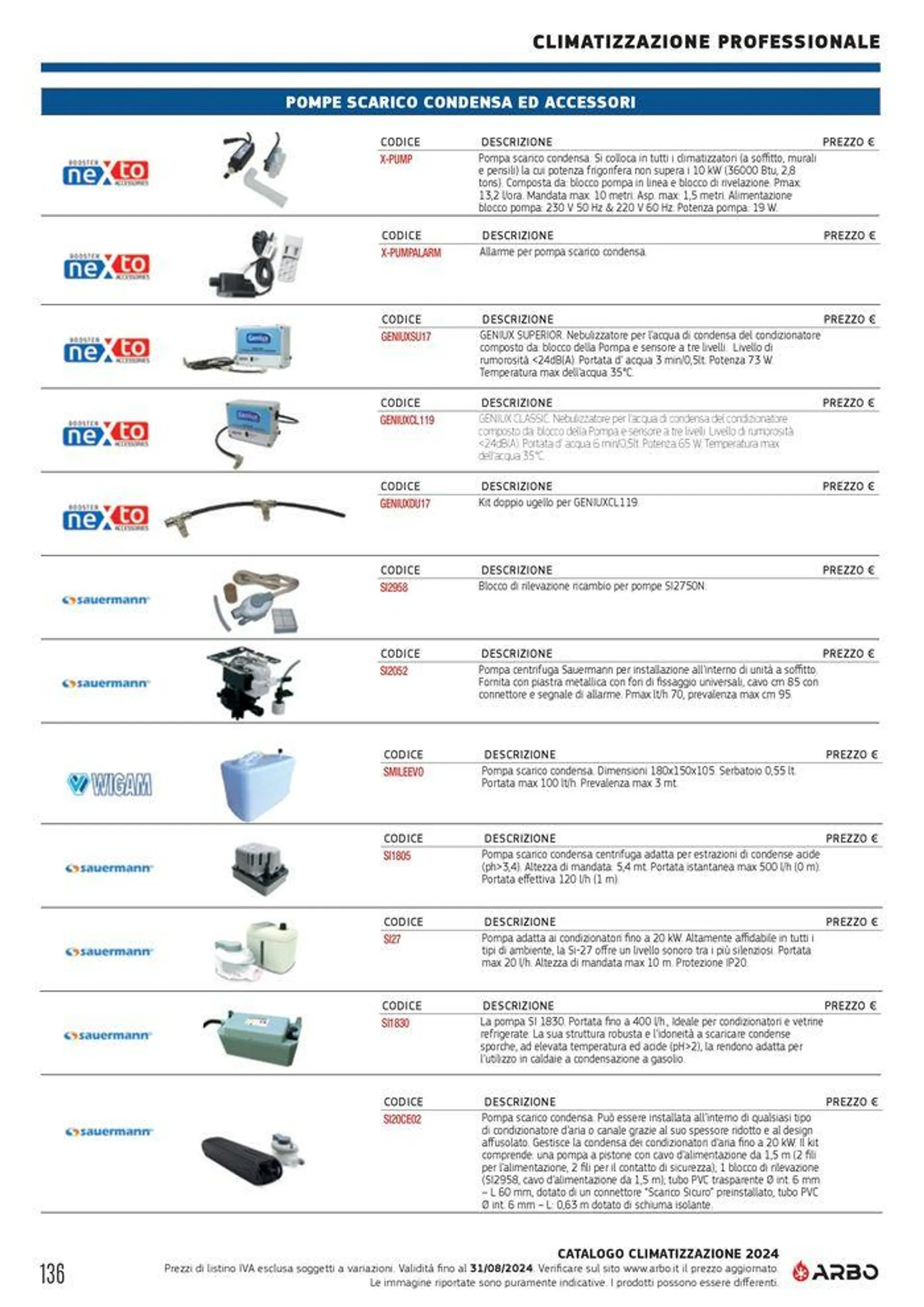 Catalogo climatizzazione 2024 - 136