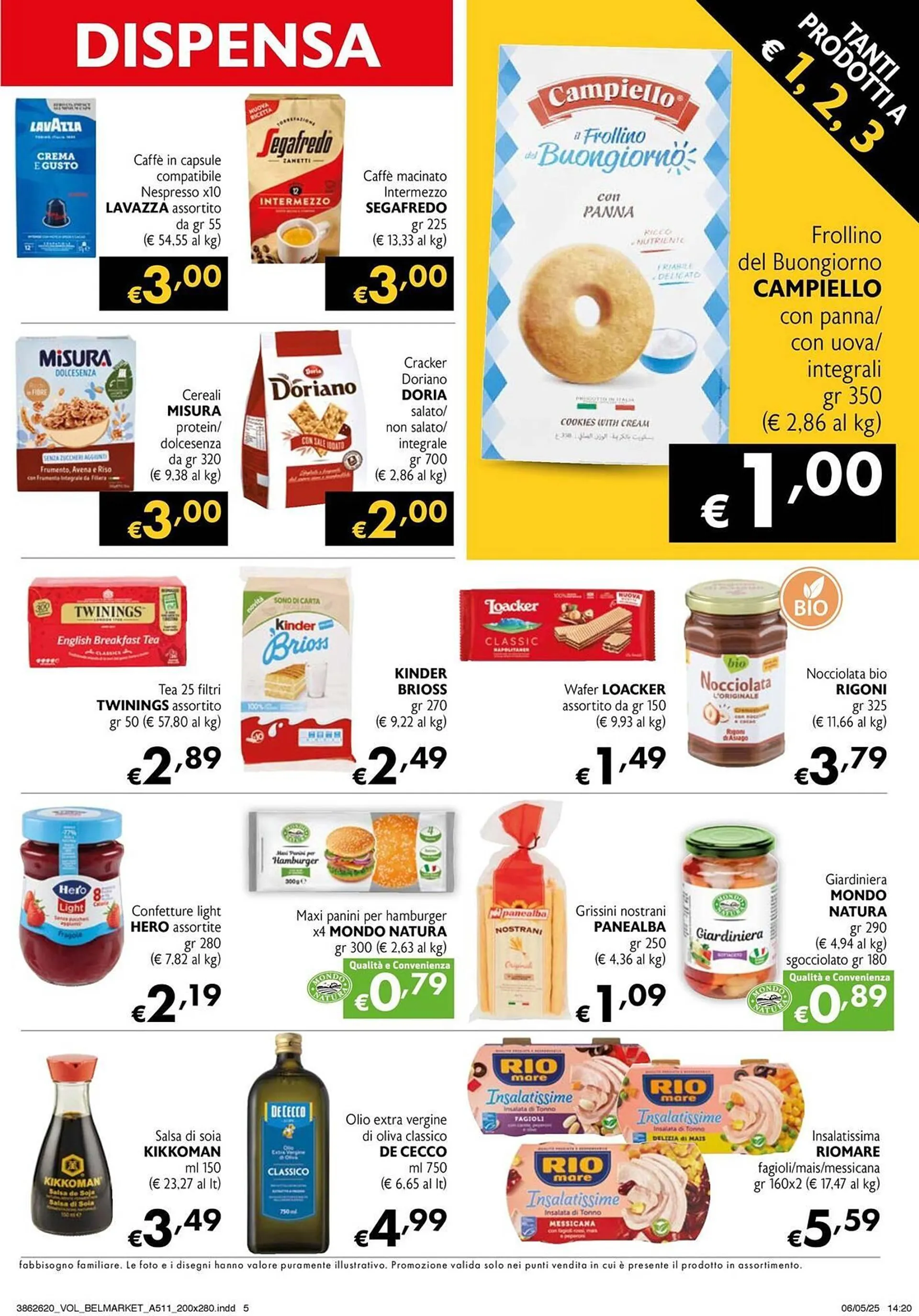 Volantino Belmarket da 22 maggio a 4 giugno di 2025 - Pagina del volantino 5