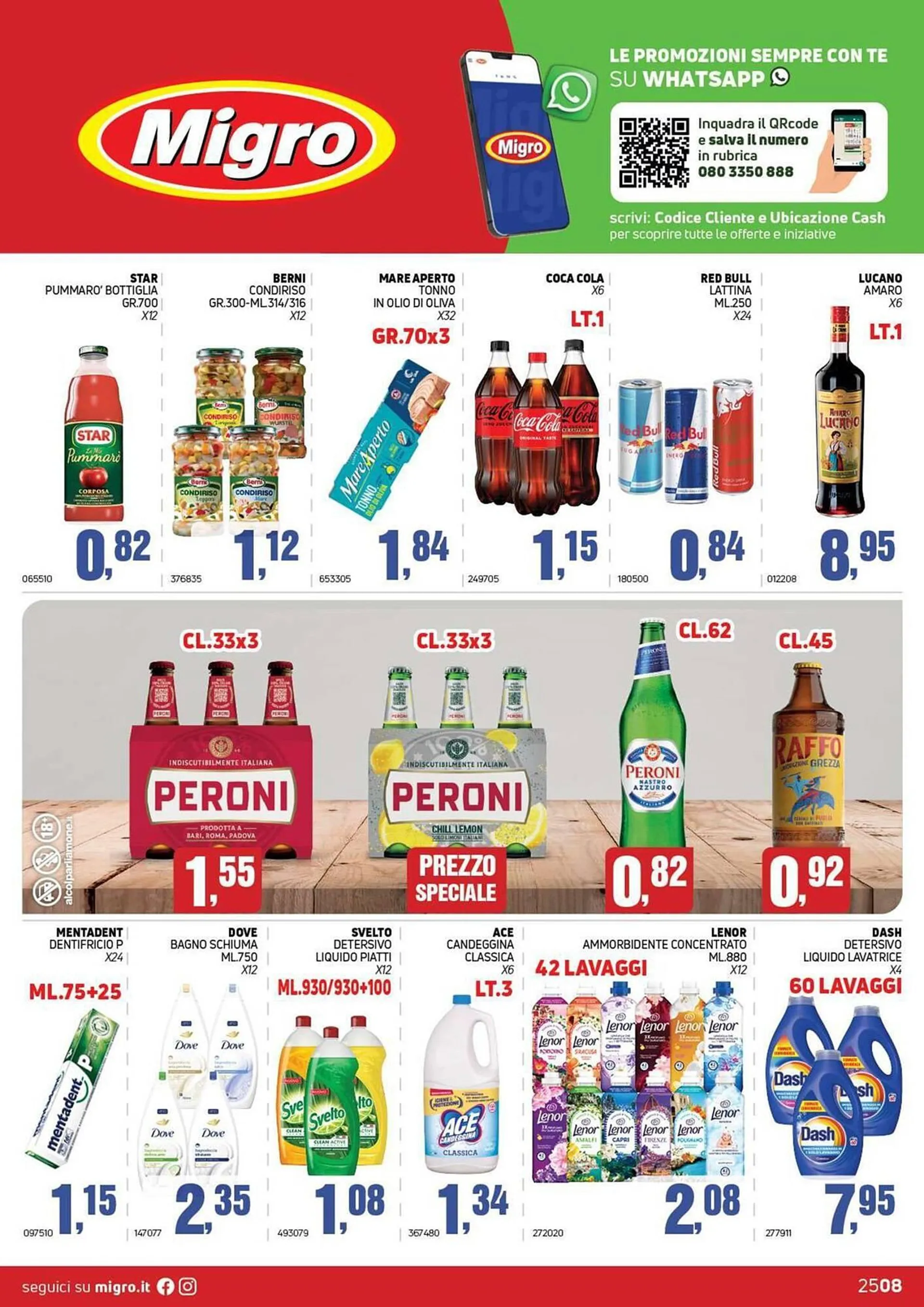 Volantino Migro da 8 agosto a 31 agosto di 2025 - Pagina del volantino 1