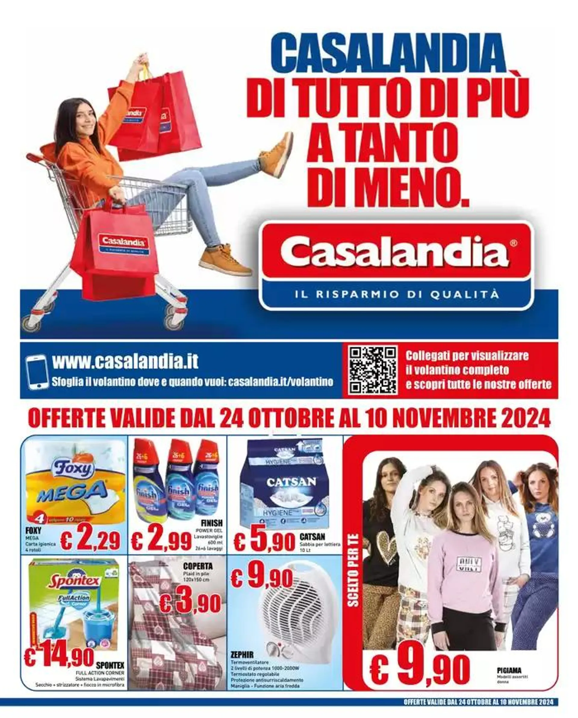 Casalandia, di tutto di piu a tanto di meno. da 24 ottobre a 10 novembre di 2024 - Pagina del volantino 1