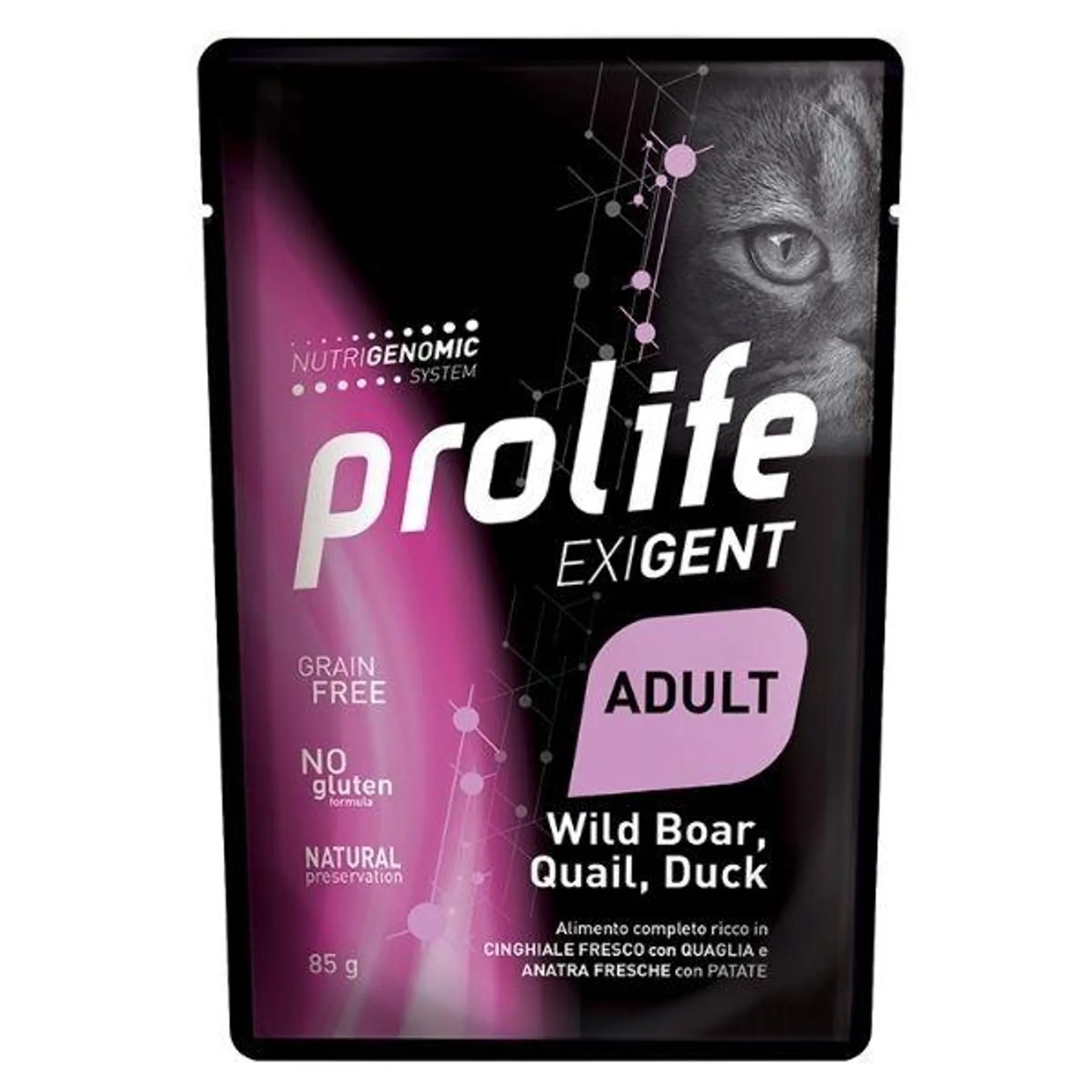 Prolife - Exigent Adult Wild Boar Quail & Duck