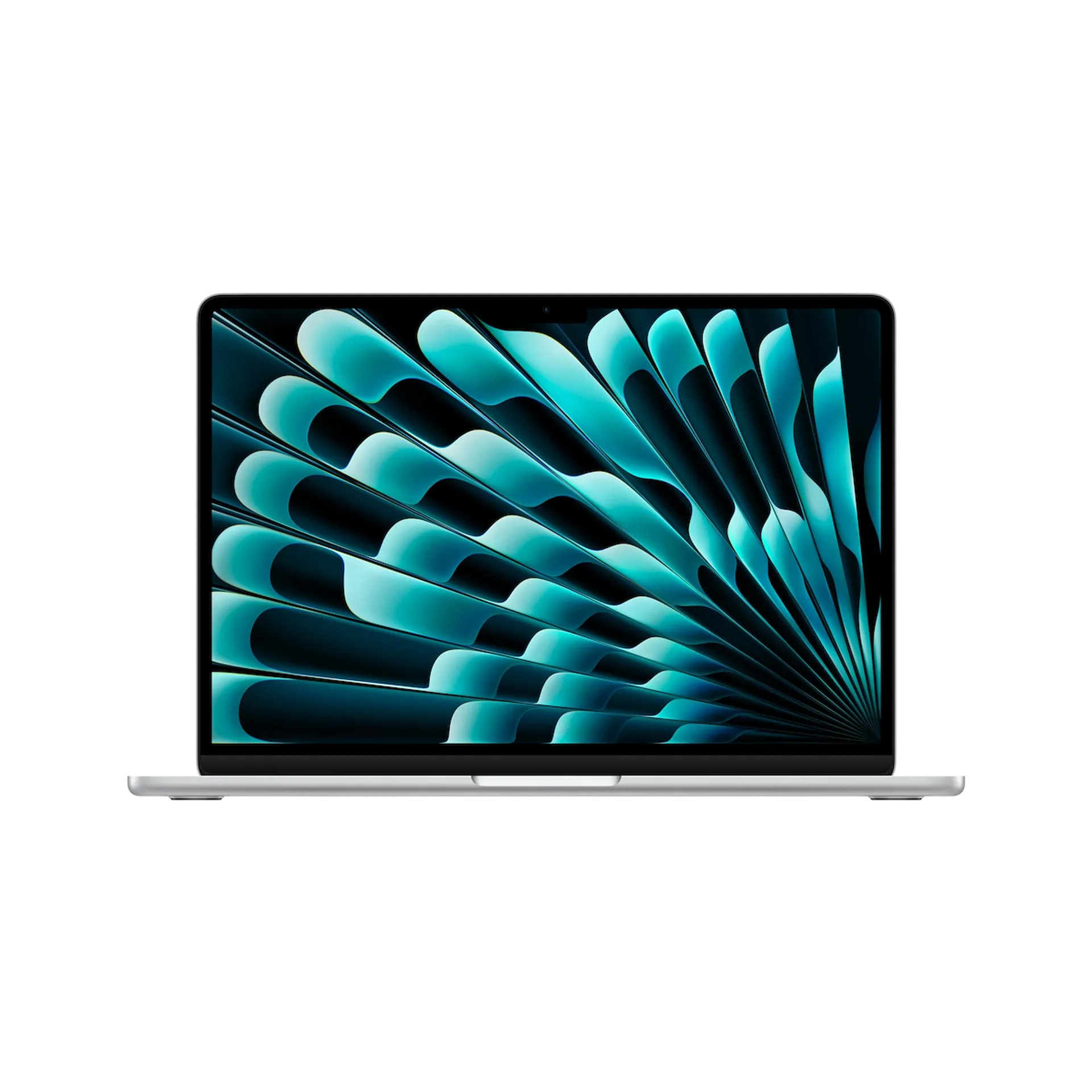 Apple - MacBook Air 13": Chip Apple M3 con CPU 8 - core e GPU 8 - core, 256GB SSD - Argento