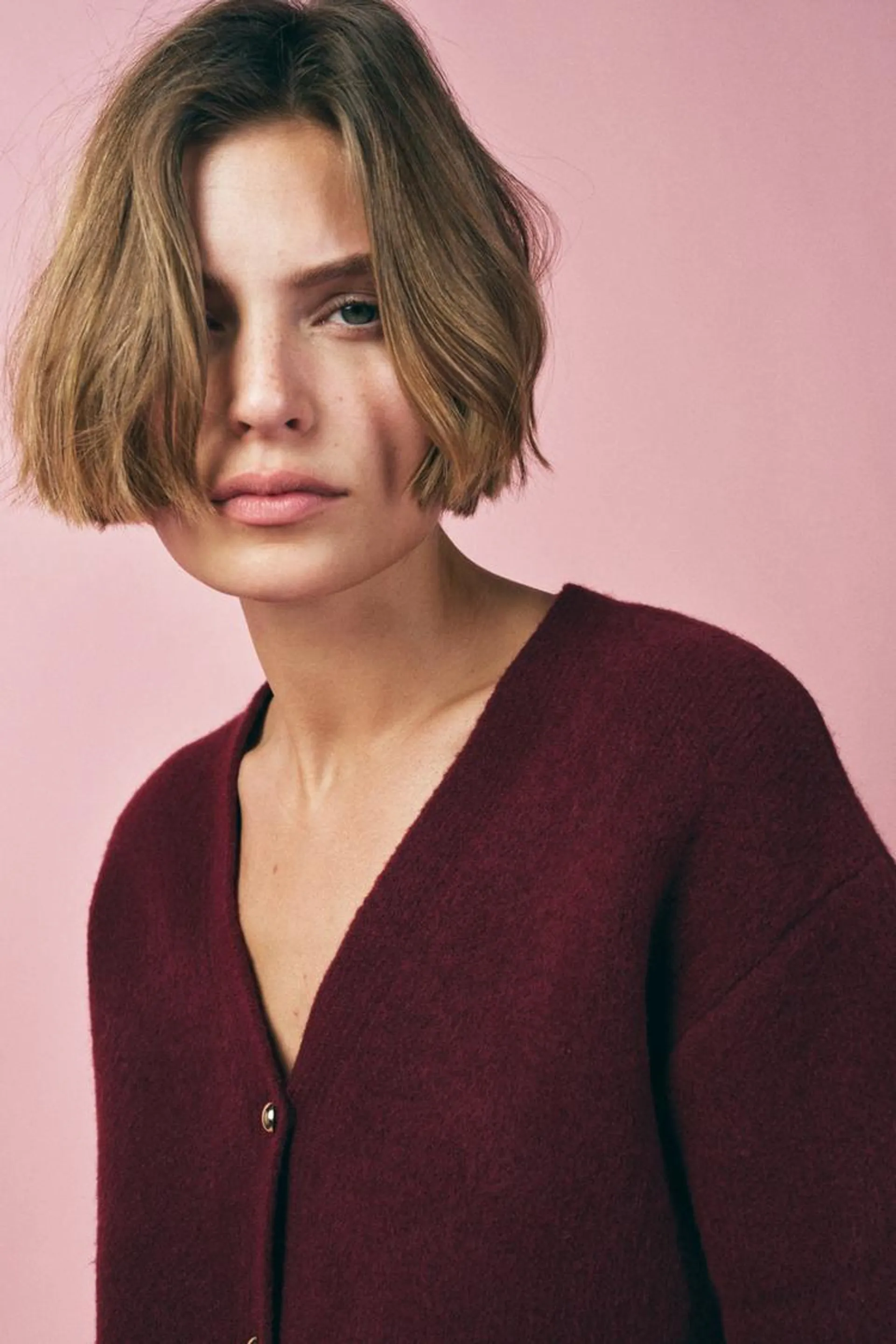 CARDIGAN IN MAGLIA LISCIA