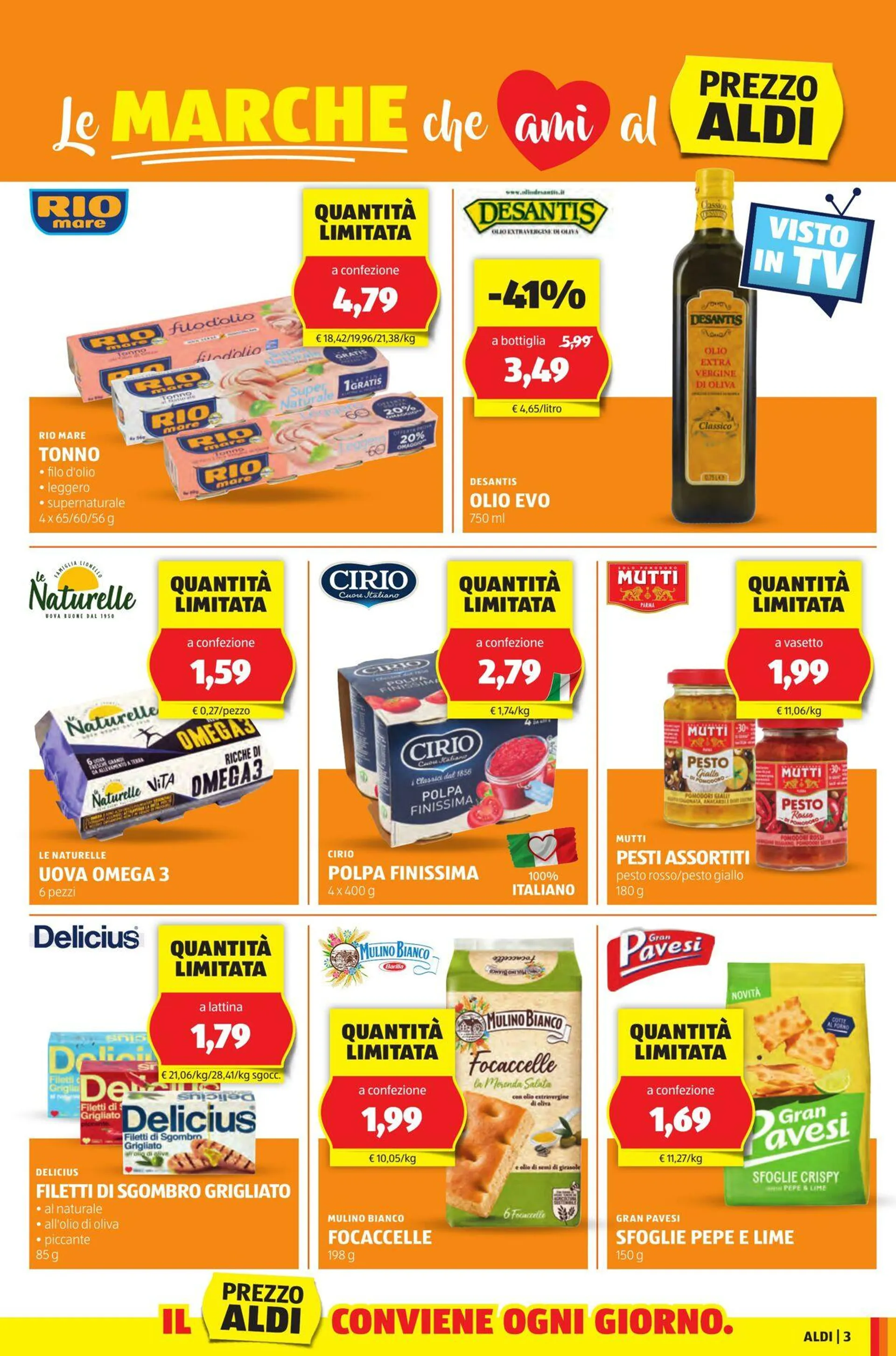 Aldi Volantino attuale da 21 luglio a 27 luglio di 2025 - Pagina del volantino 3