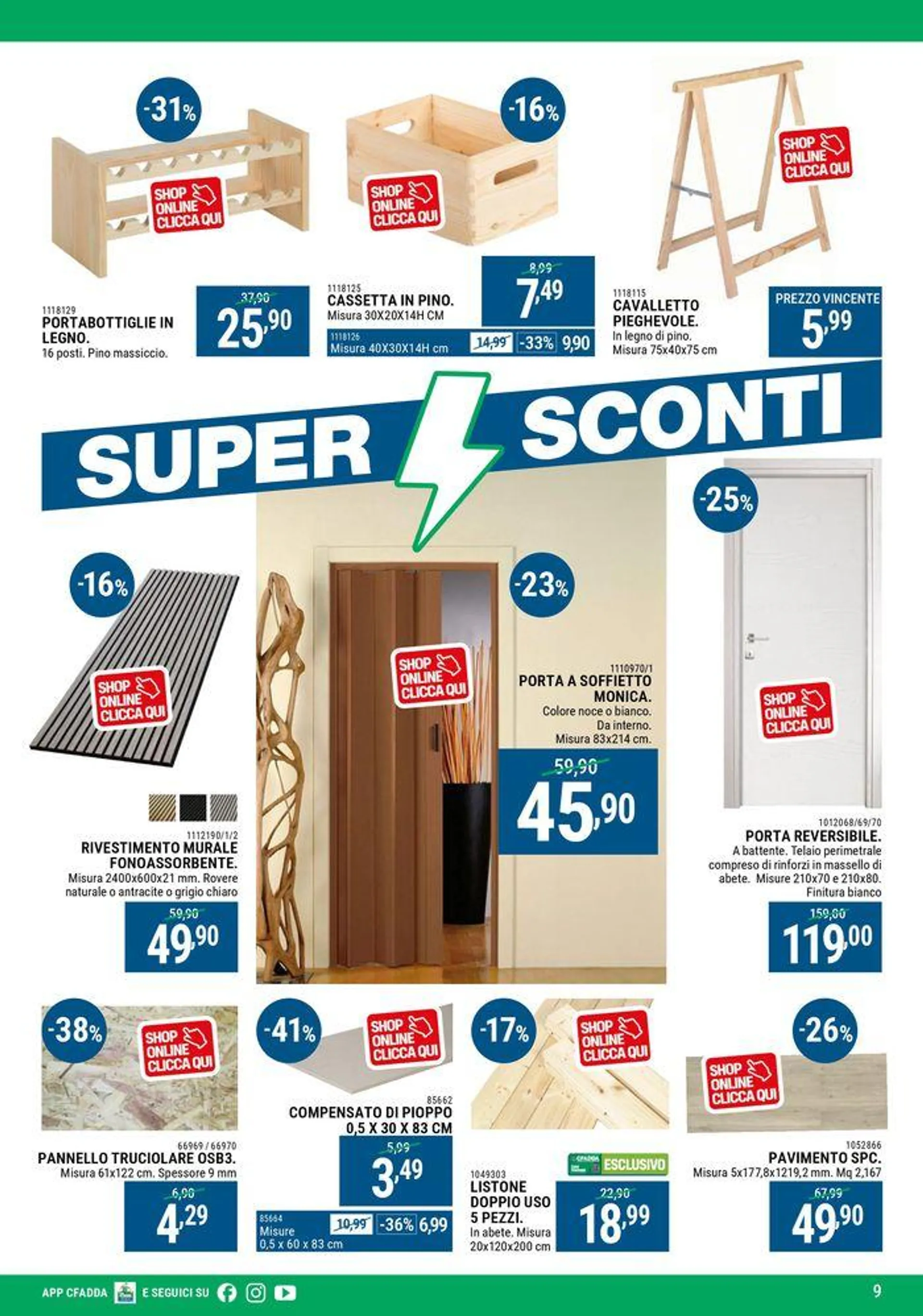 Super sconti da 26 settembre a 20 ottobre di 2024 - Pagina del volantino 9