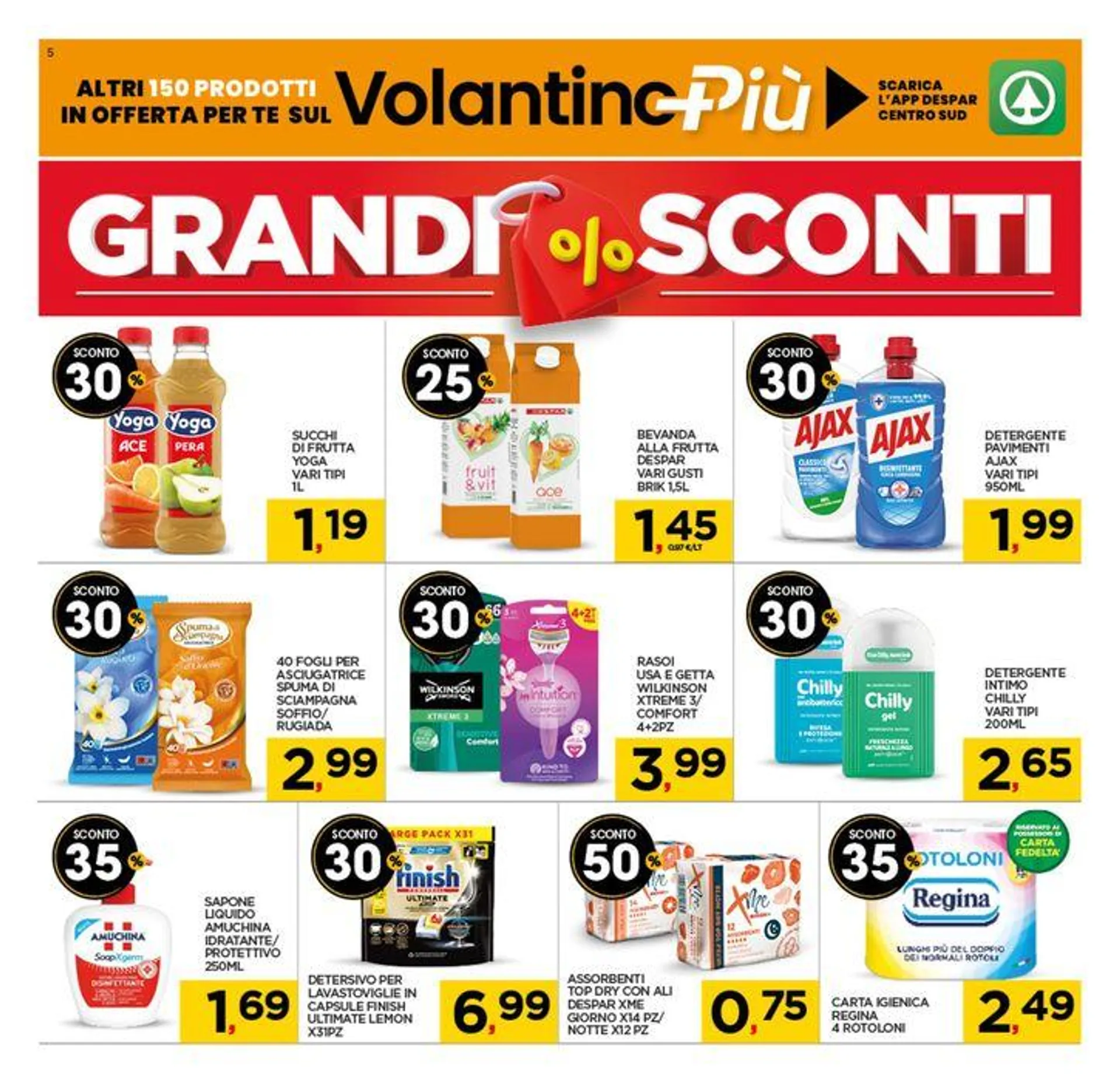 Grandi sconti da 23 settembre a 2 ottobre di 2024 - Pagina del volantino 5