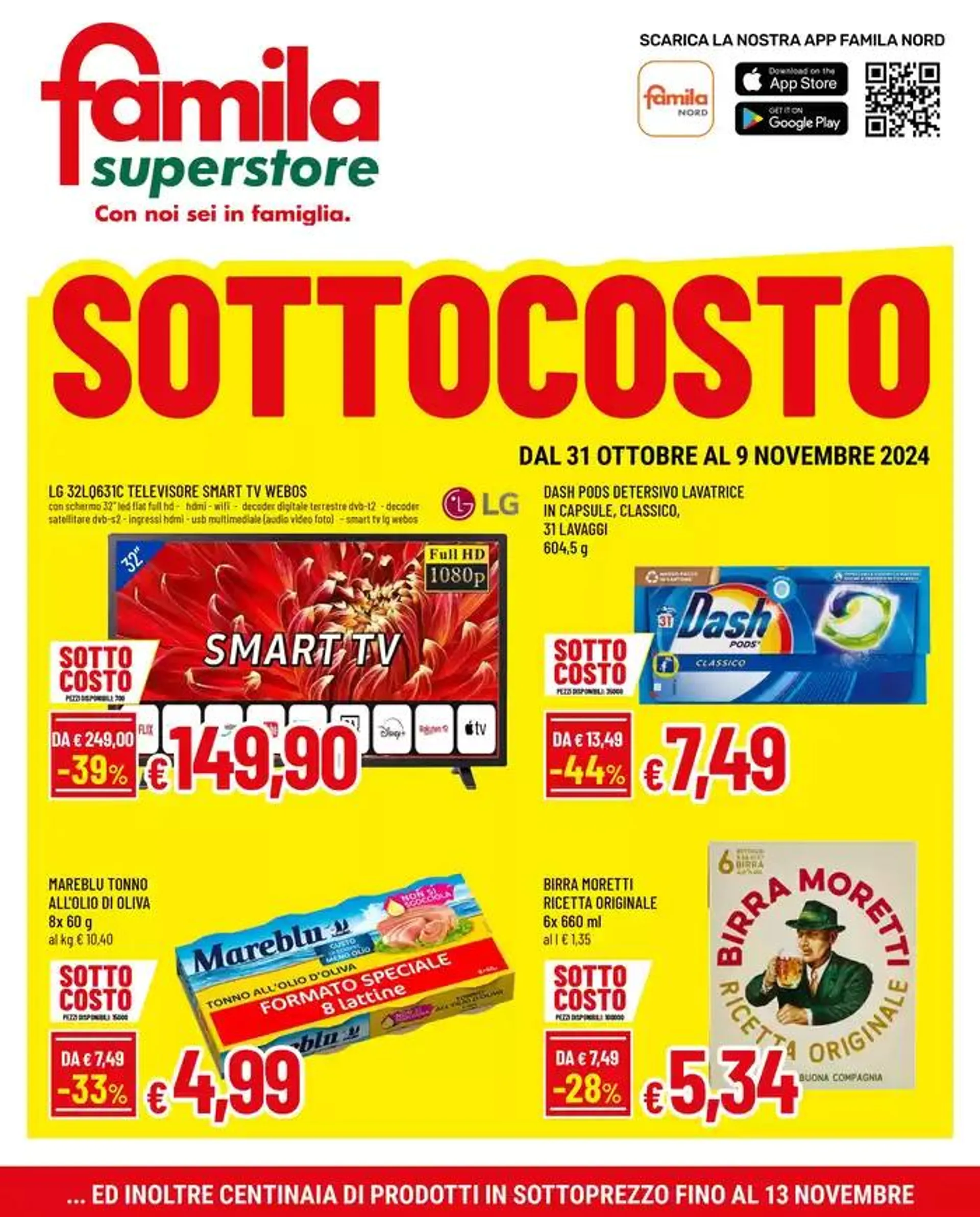 Sottocosto da 31 ottobre a 9 novembre di 2024 - Pagina del volantino 1