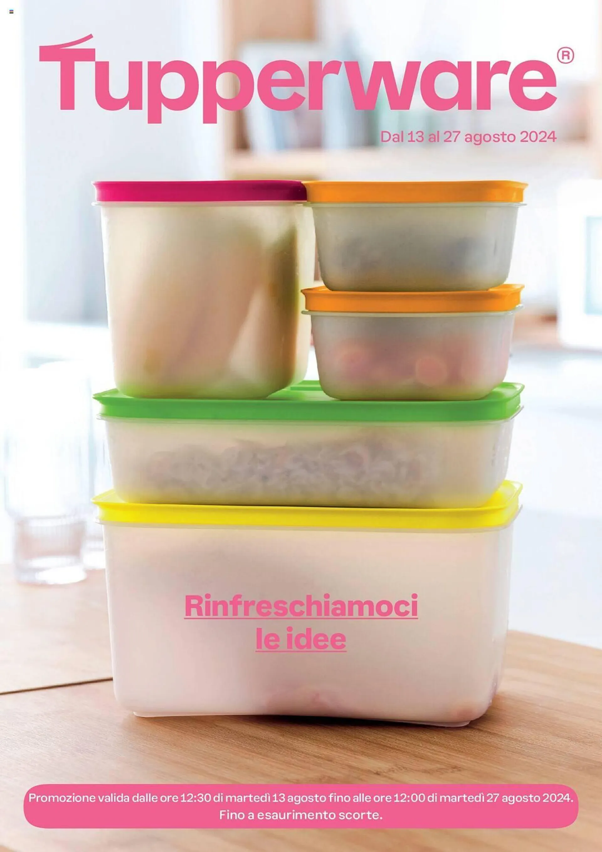 Volantino Tupperware - 1