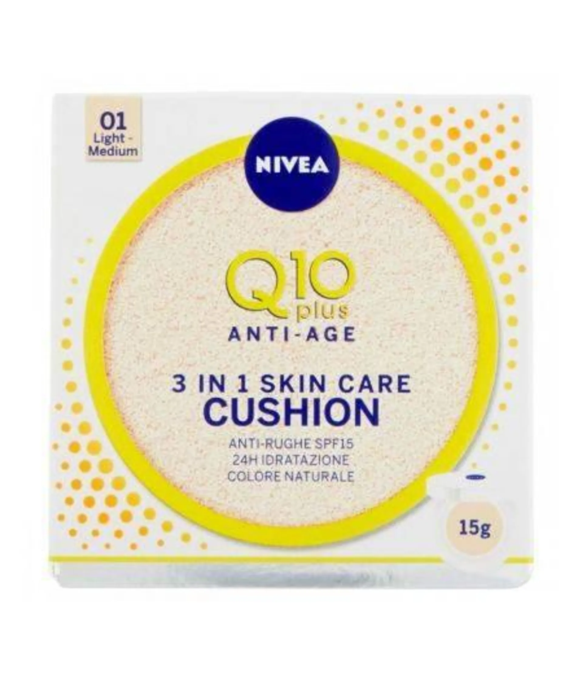 Q10 Plus Anti-Age 3 in 1 Skin Care Cushion 15 g – 01 LIGHT MEDIUM