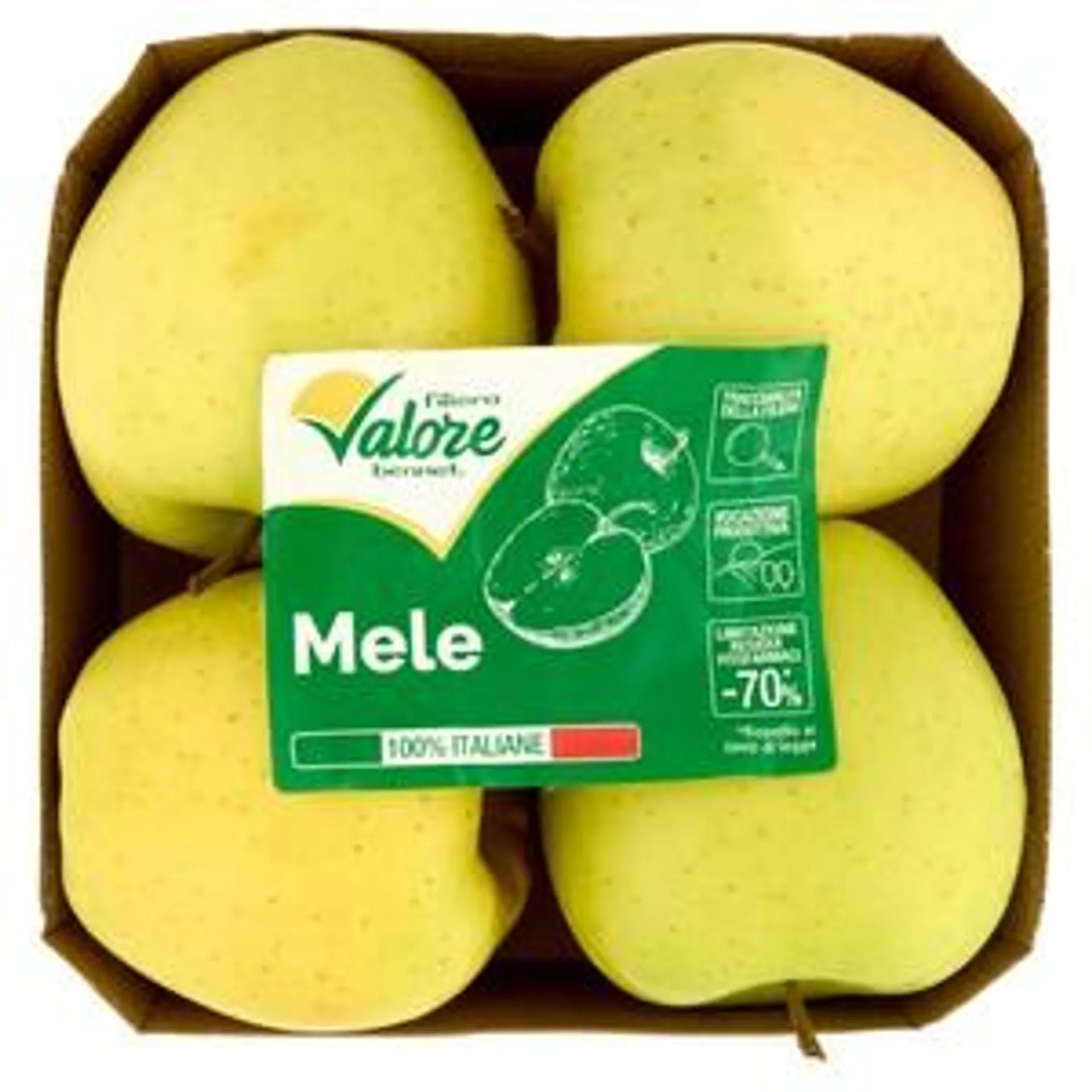 Mele Golden Delicious Filiera Valore Bennet Vassoio