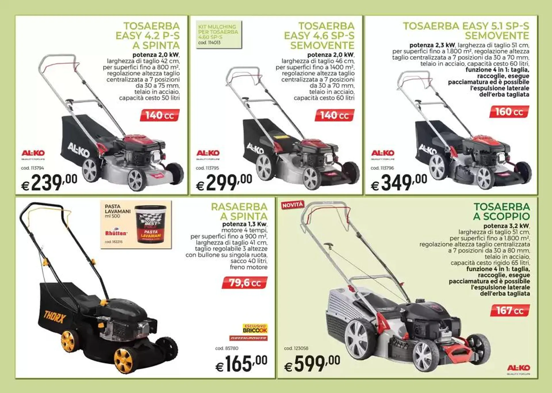 Macchine da giardino  da 19 marzo a 22 settembre di 2025 - Pagina del volantino 7