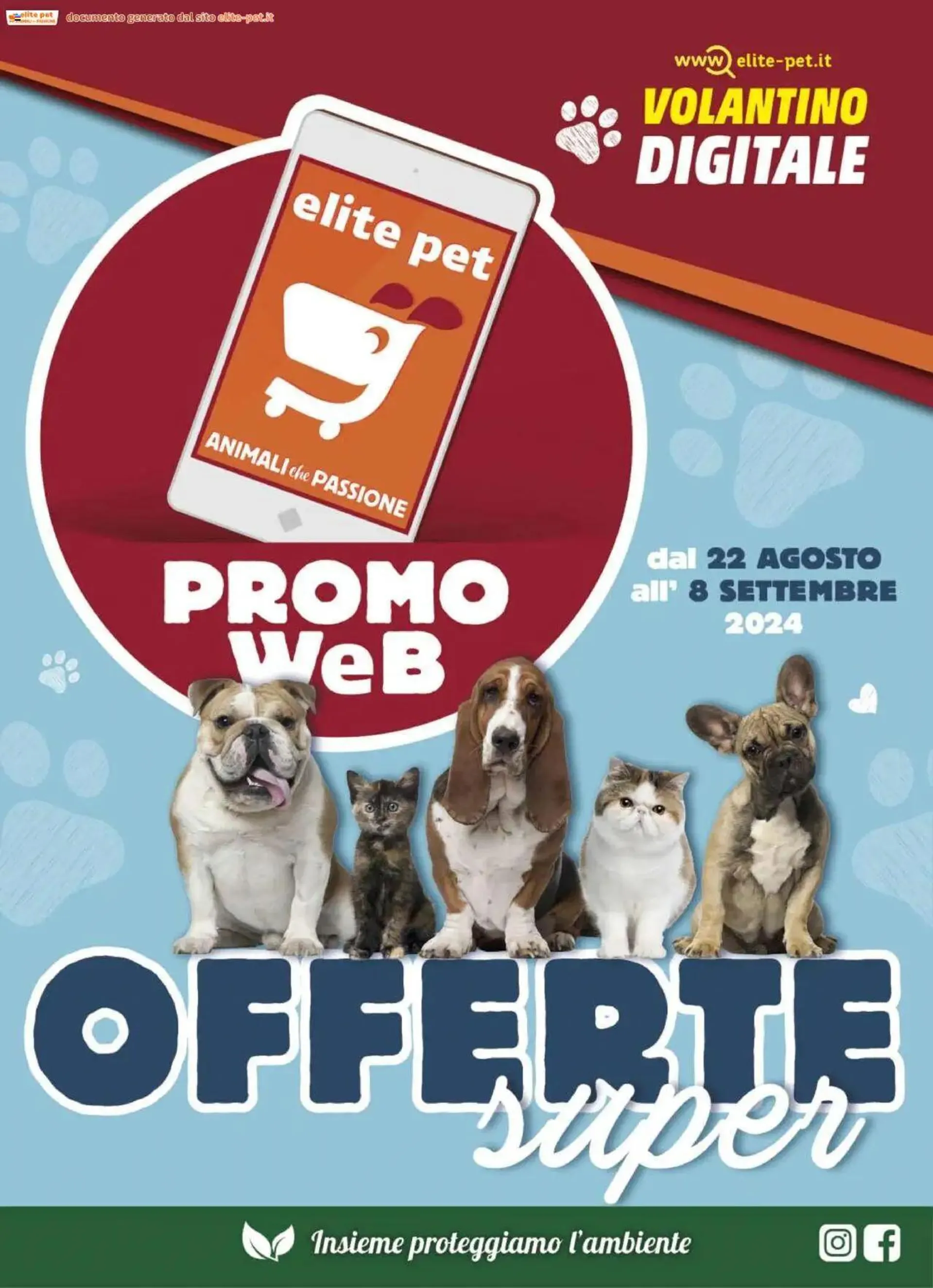 Volantino Pet Elite Supermercati - 0