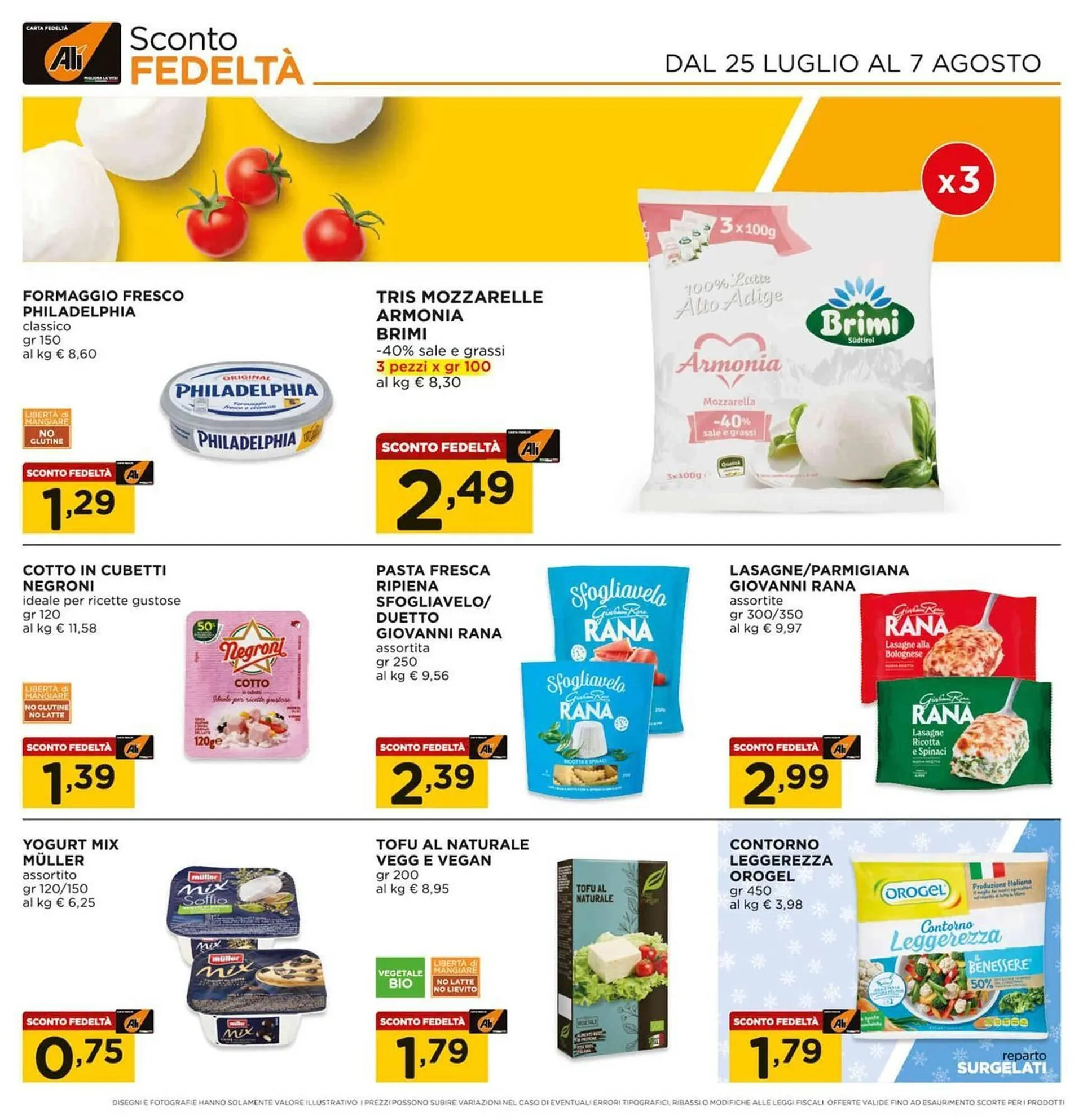 Volantino Alì Supermercati da 25 luglio a 7 agosto di 2024 - Pagina del volantino 10