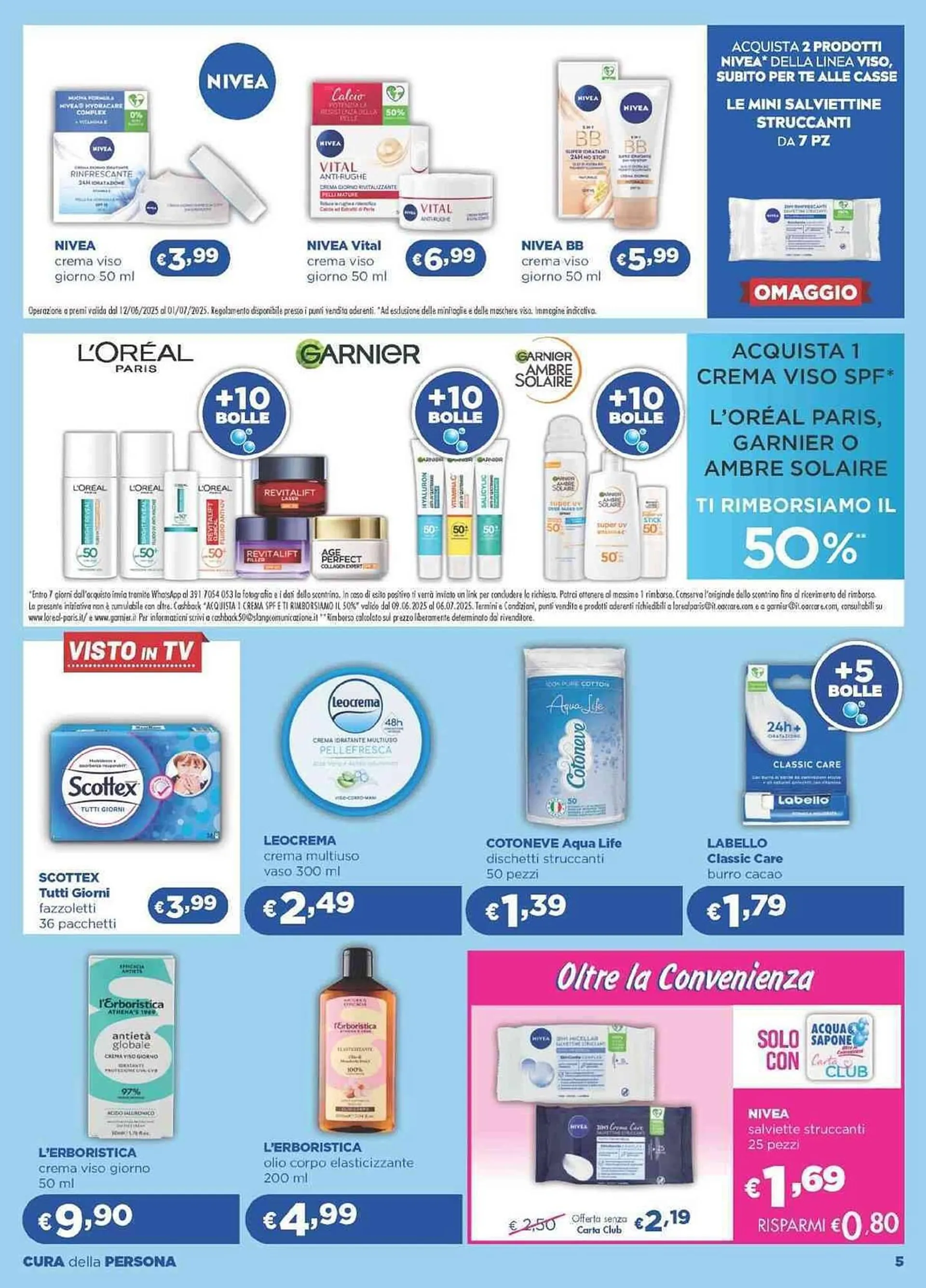 Volantino Acqua & Sapone da 9 giugno a 1 luglio di 2025 - Pagina del volantino 5