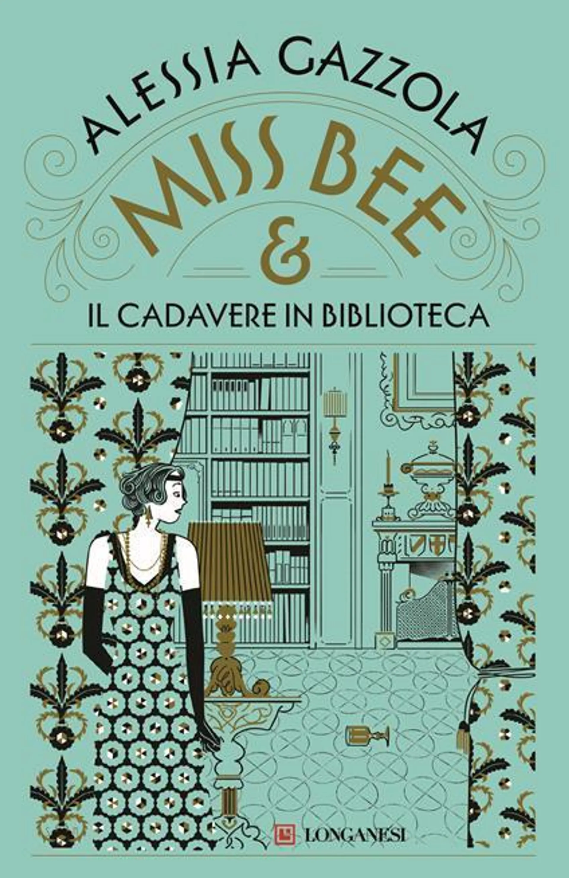 Miss Bee e il cadavere in biblioteca. Copia autografata su ex libris