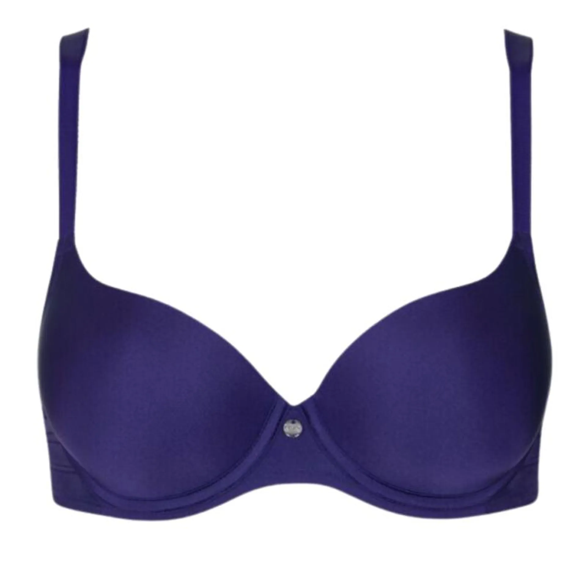 LIS-20265-20266-ID- Reggiseno Alegra preformato liscio - Blu indaco