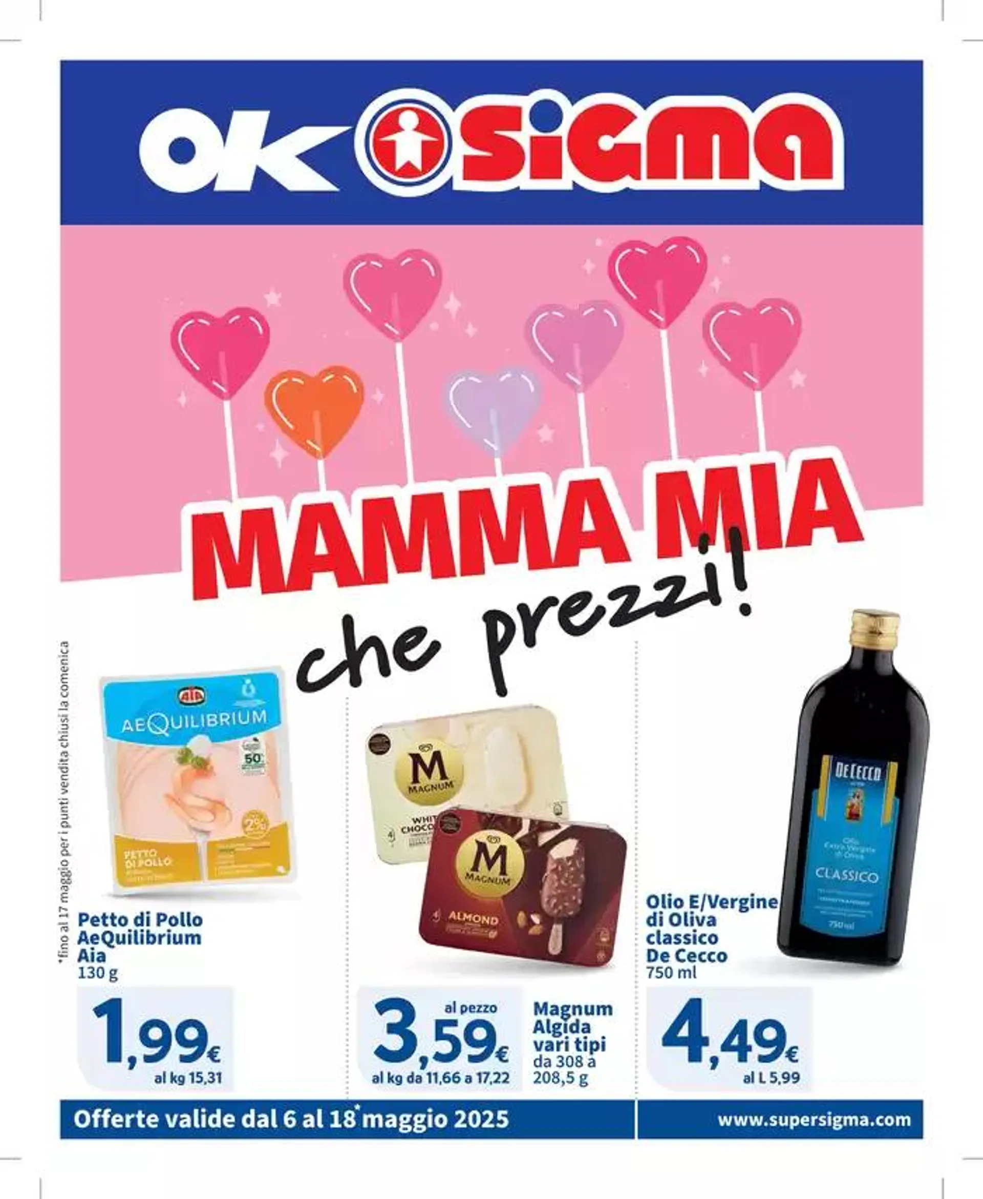 Mamma mia che prezzi! , Ok Sigma - 1