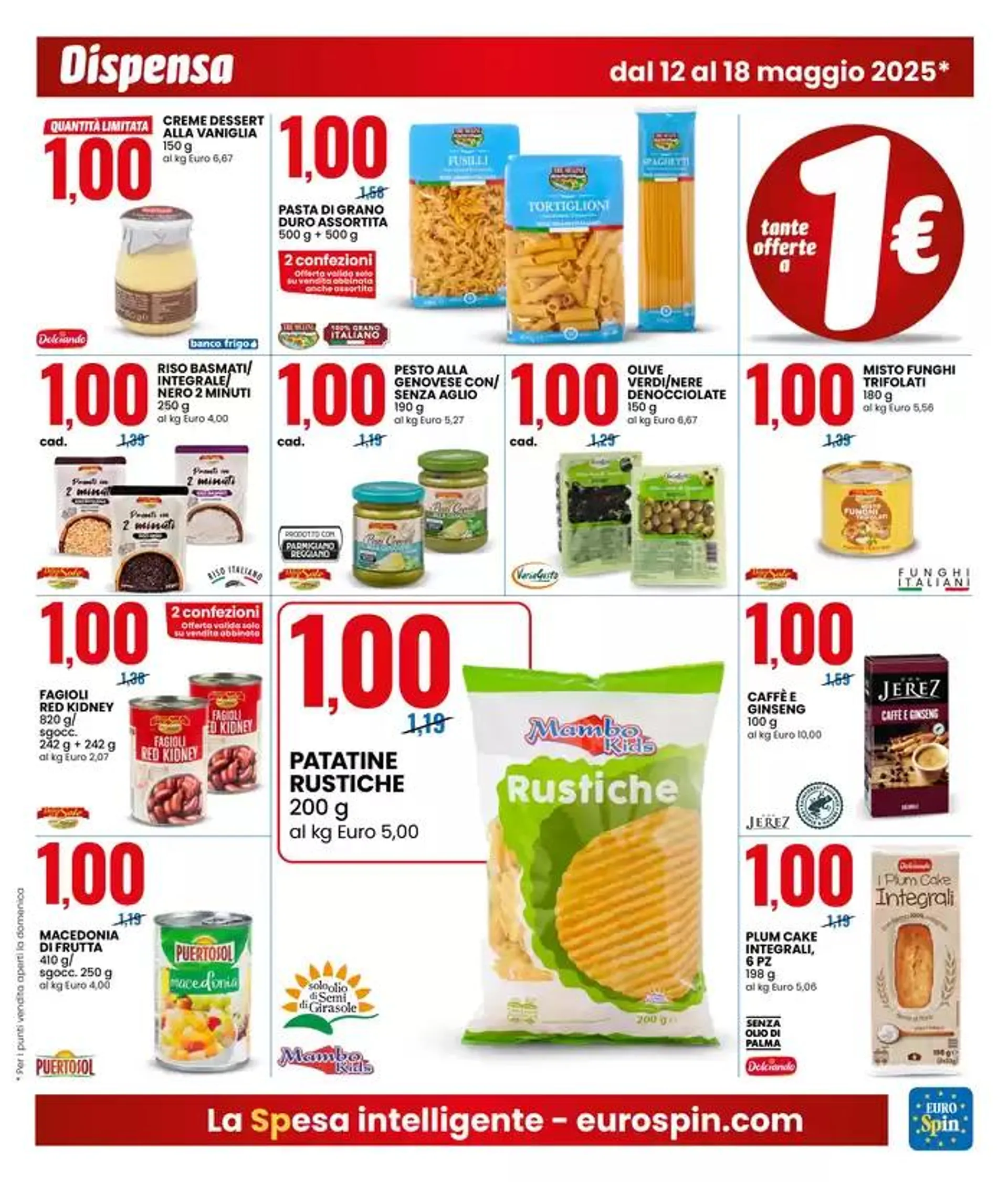 Tante offerte a 1€ da 12 maggio a 18 maggio di 2025 - Pagina del volantino 3