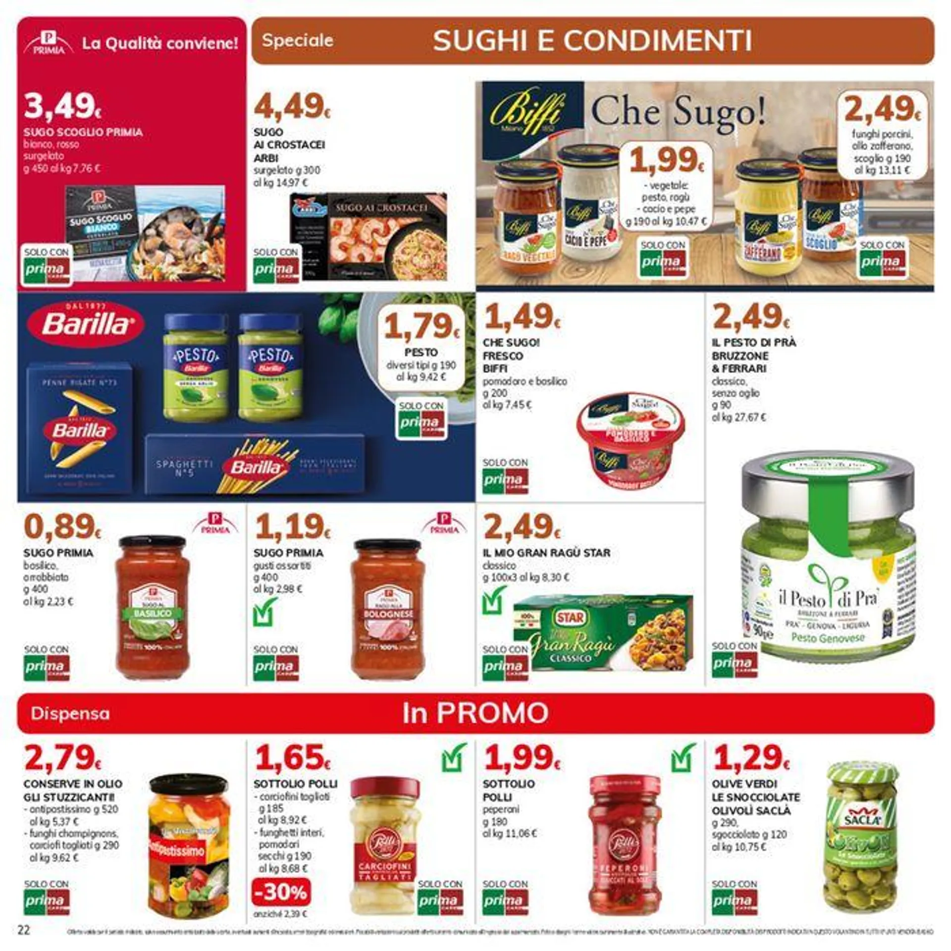 Piu bassi  da 9 luglio a 23 luglio di 2024 - Pagina del volantino 22