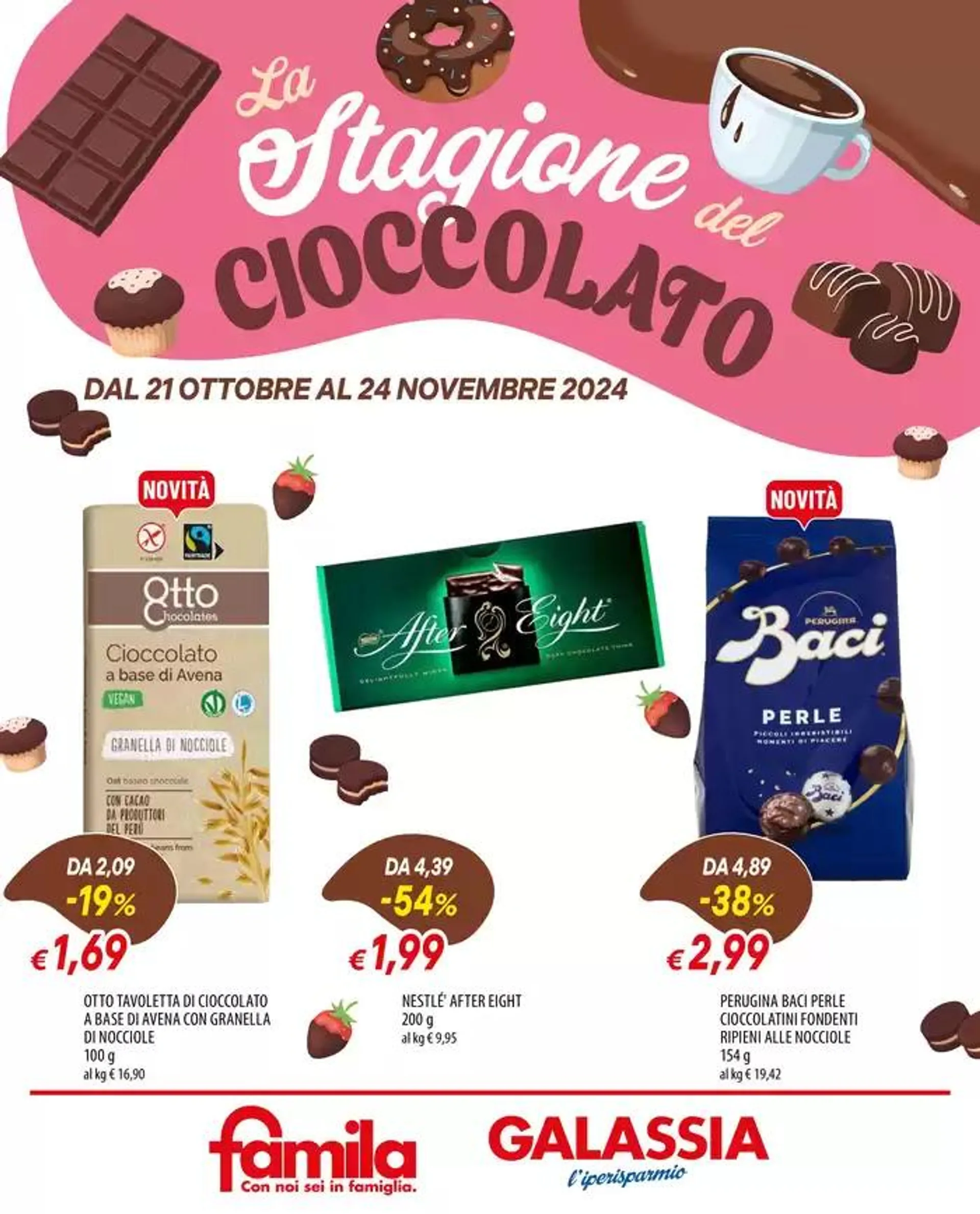 La stagione del cioccolato da 21 ottobre a 24 novembre di 2024 - Pagina del volantino 1