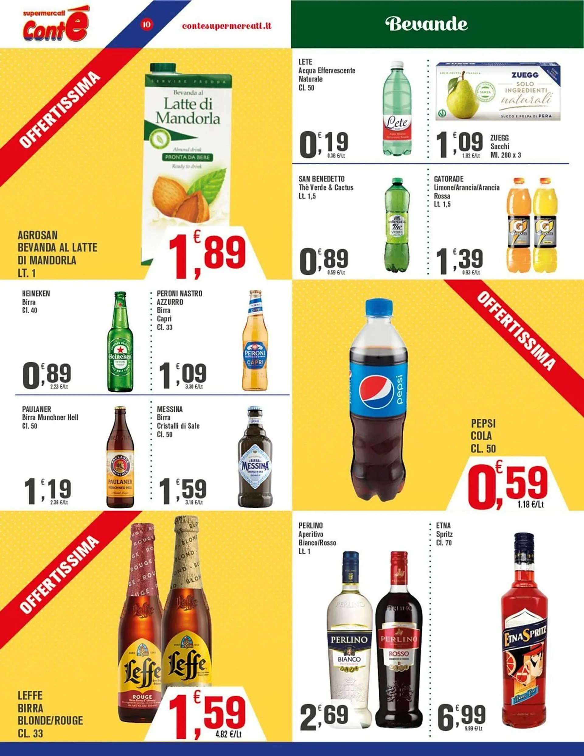 Volantino Conté Supermercati da 29 maggio a 8 giugno di 2025 - Pagina del volantino 10