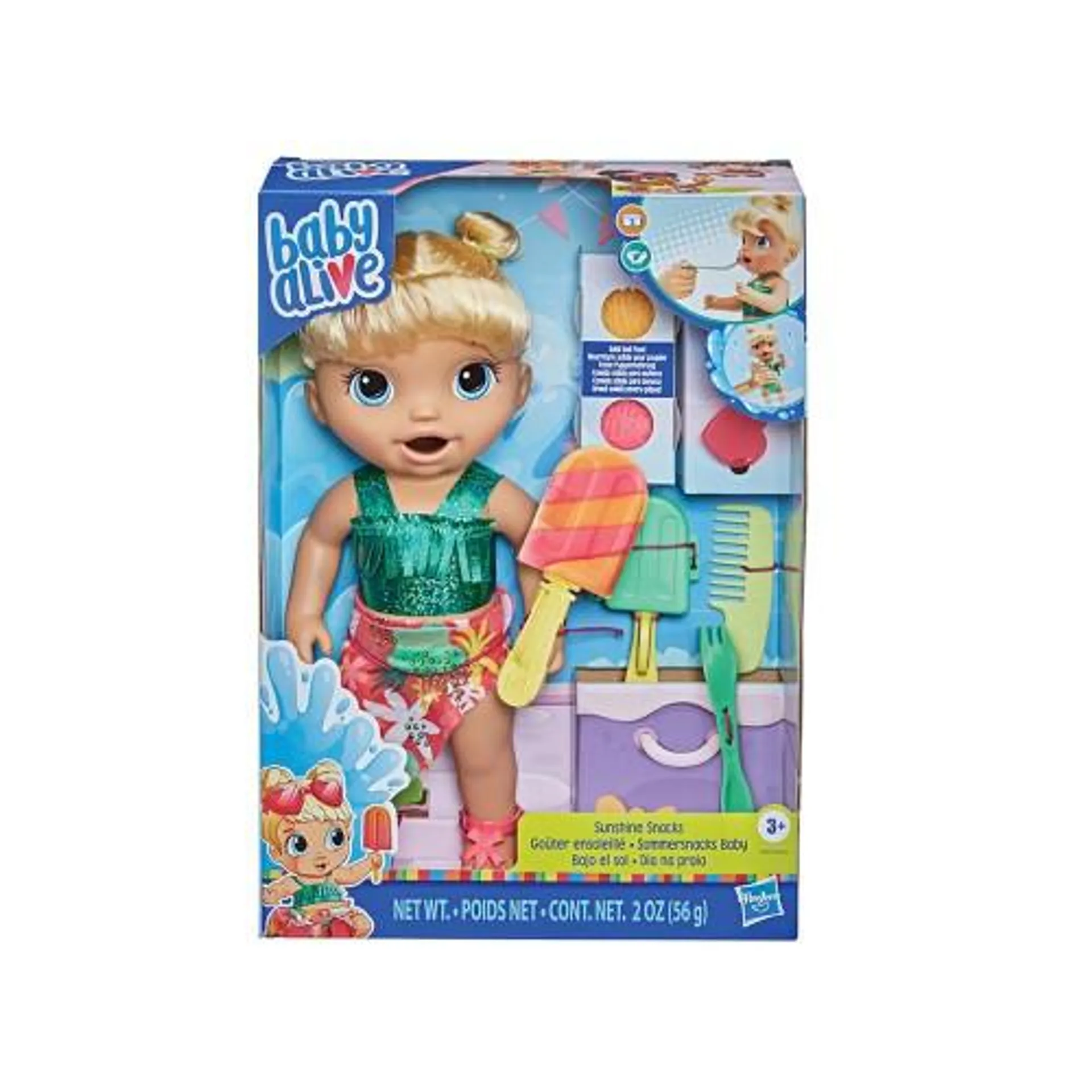 Baby Alive Sunshine Snacks blond hair - Hasbro