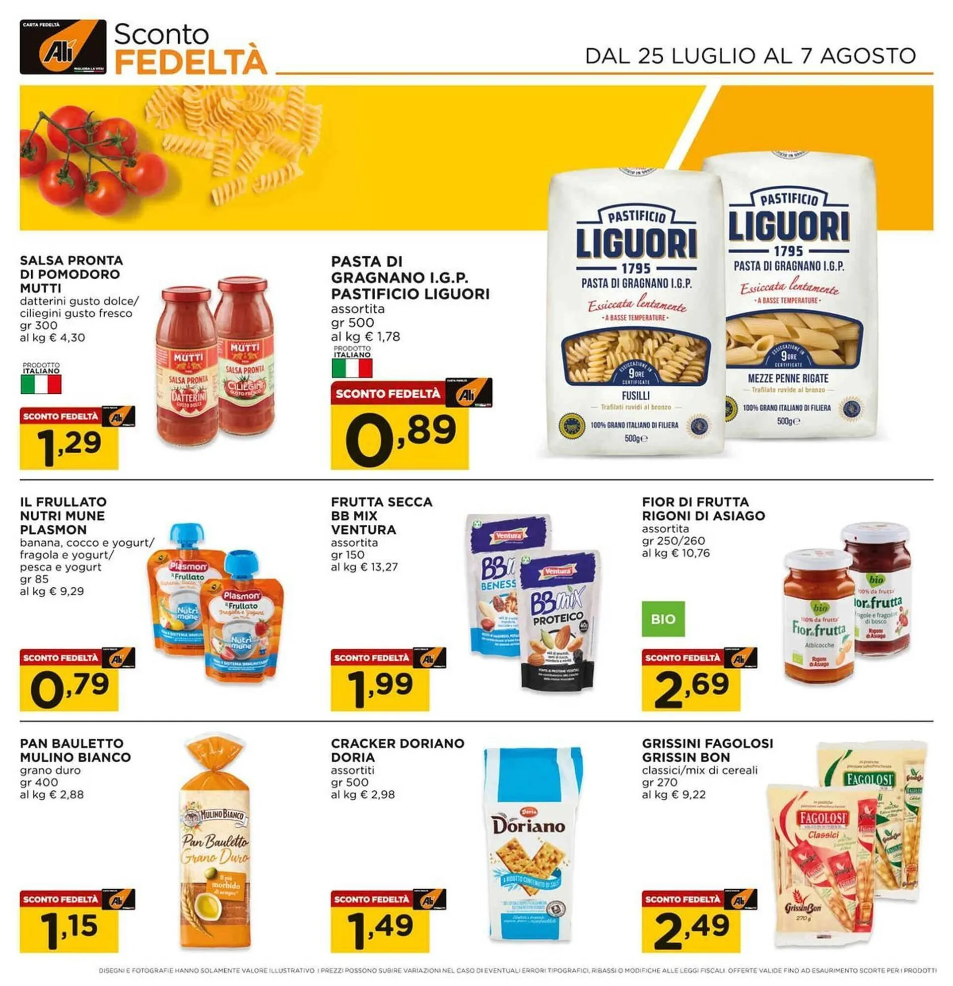 Volantino Alì Supermercati da 25 luglio a 7 agosto di 2024 - Pagina del volantino 12