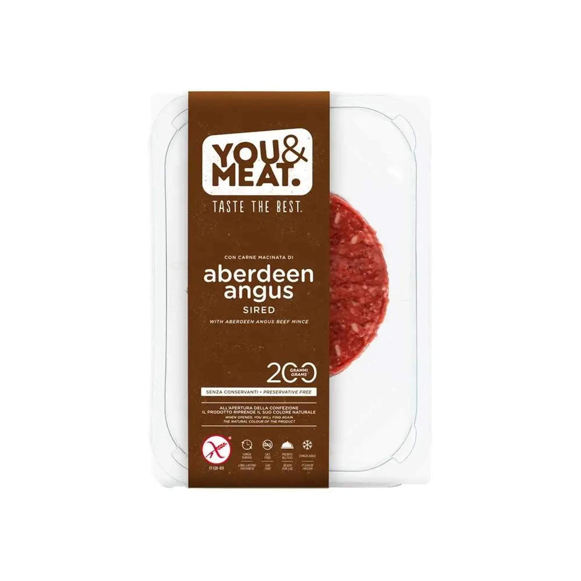 You&Meat Burger di Angus gr. 200