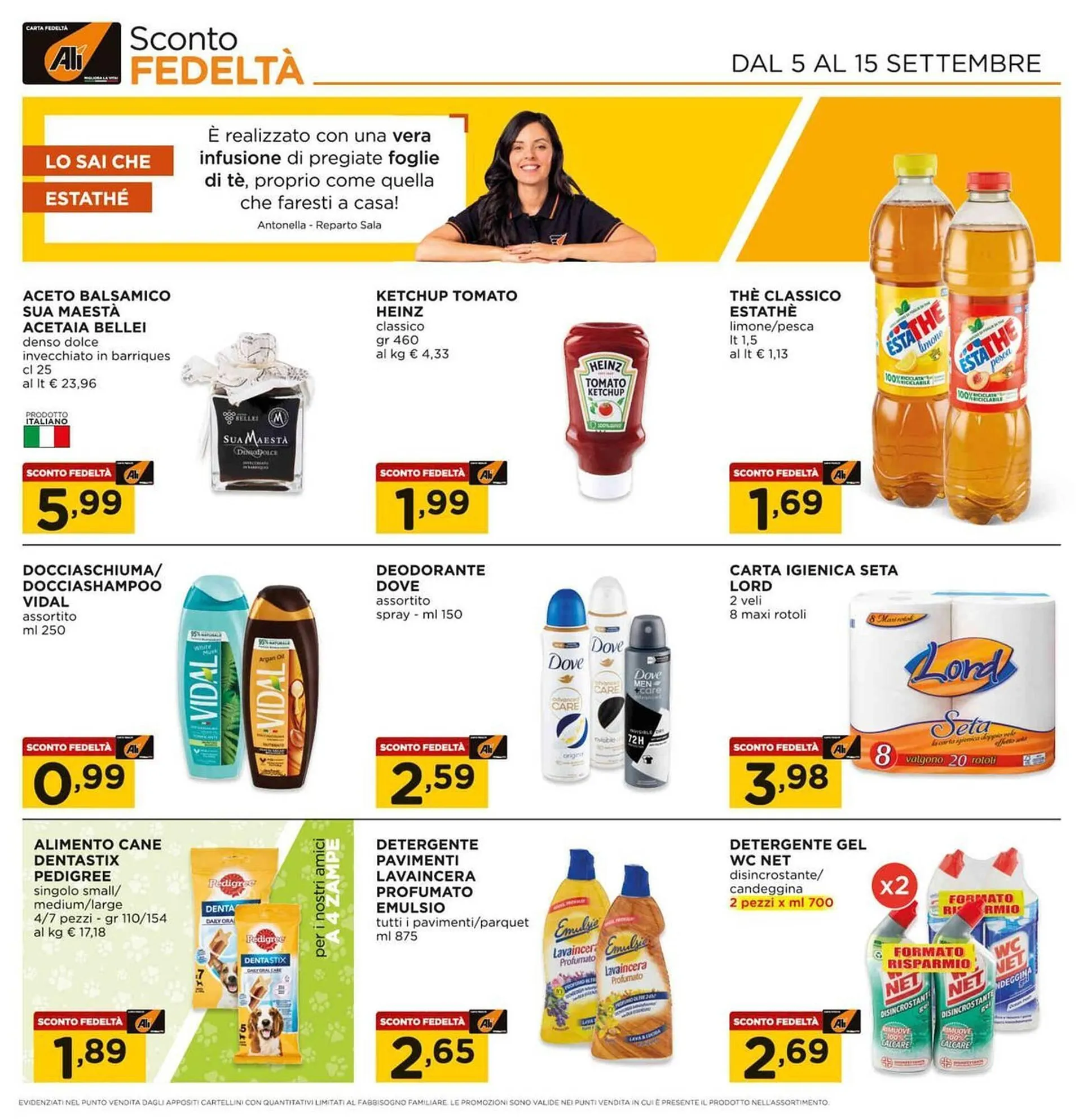 Volantino Alì Supermercati da 5 settembre a 14 settembre di 2024 - Pagina del volantino 13